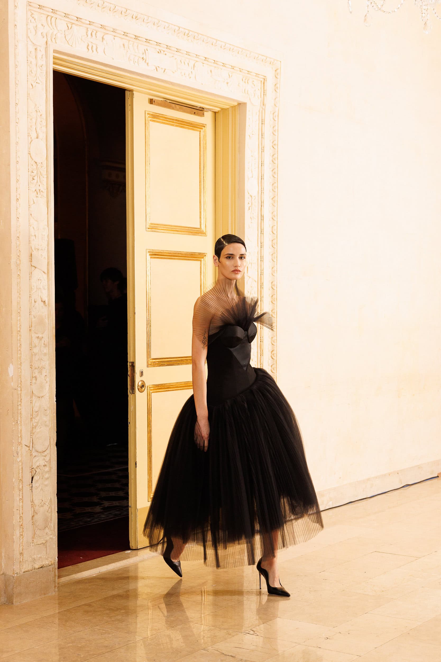 Christian Siriano  Fall 2024 Fashion Show Backstage