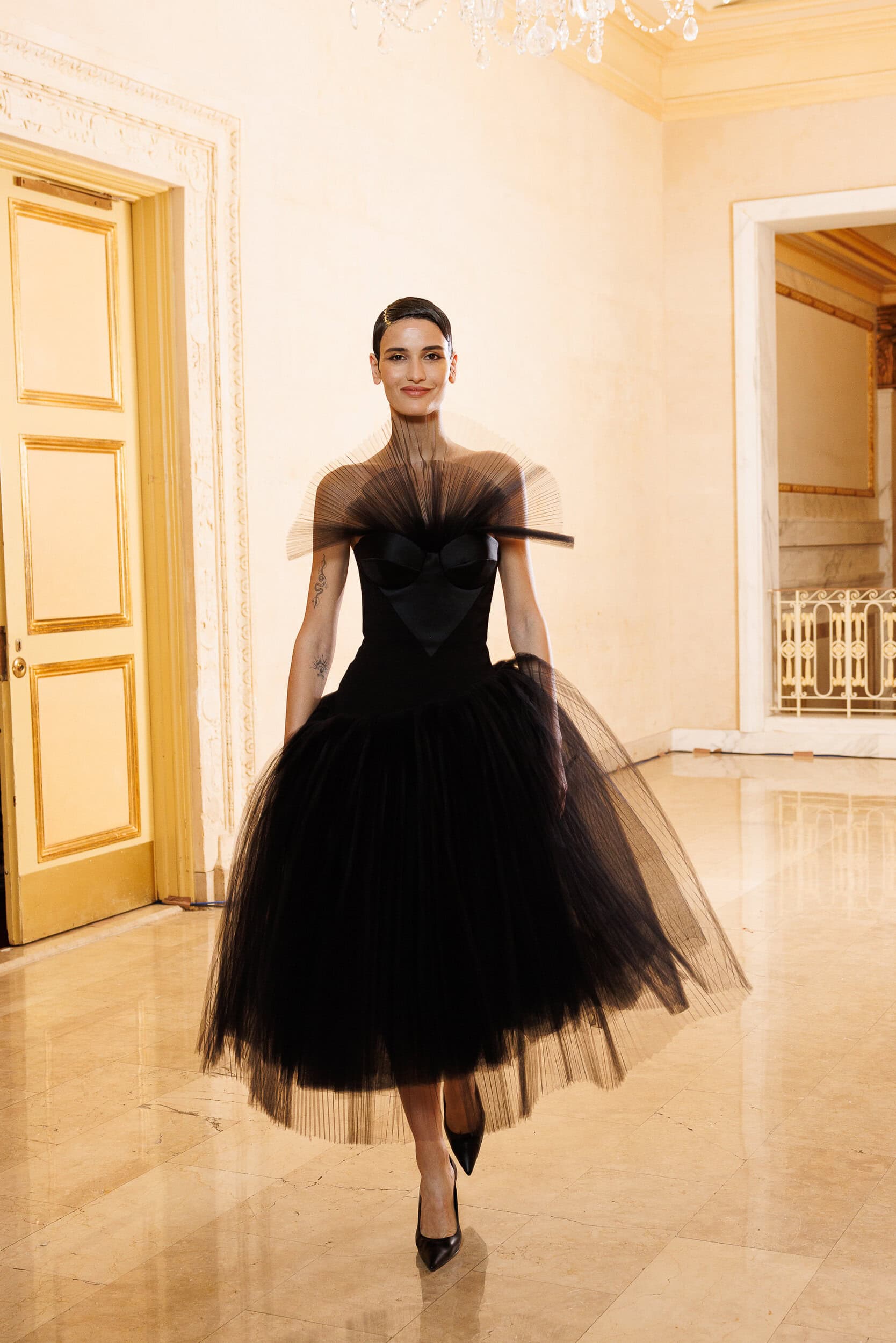 Christian Siriano  Fall 2024 Fashion Show Backstage