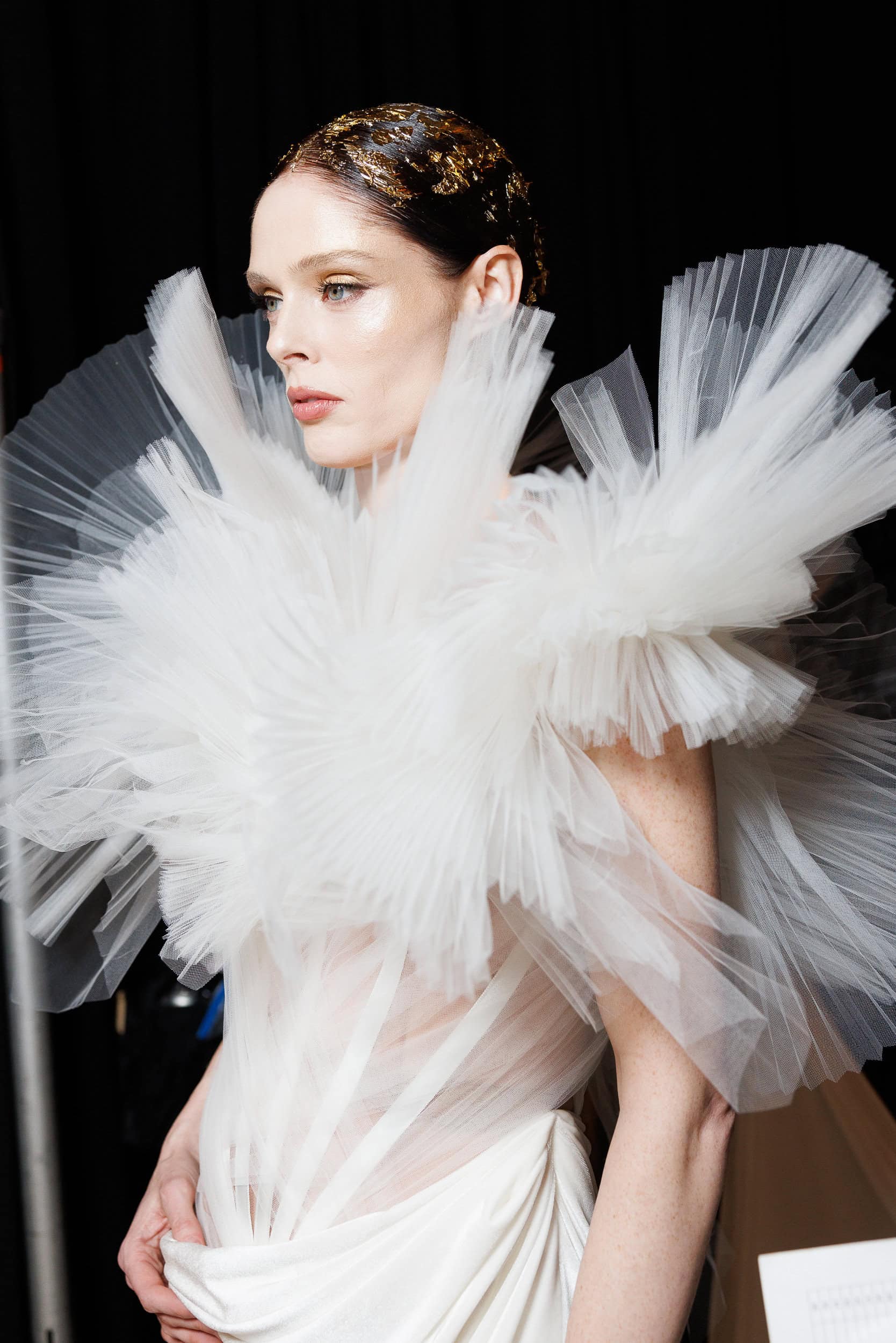 Christian Siriano  Fall 2024 Fashion Show Backstage