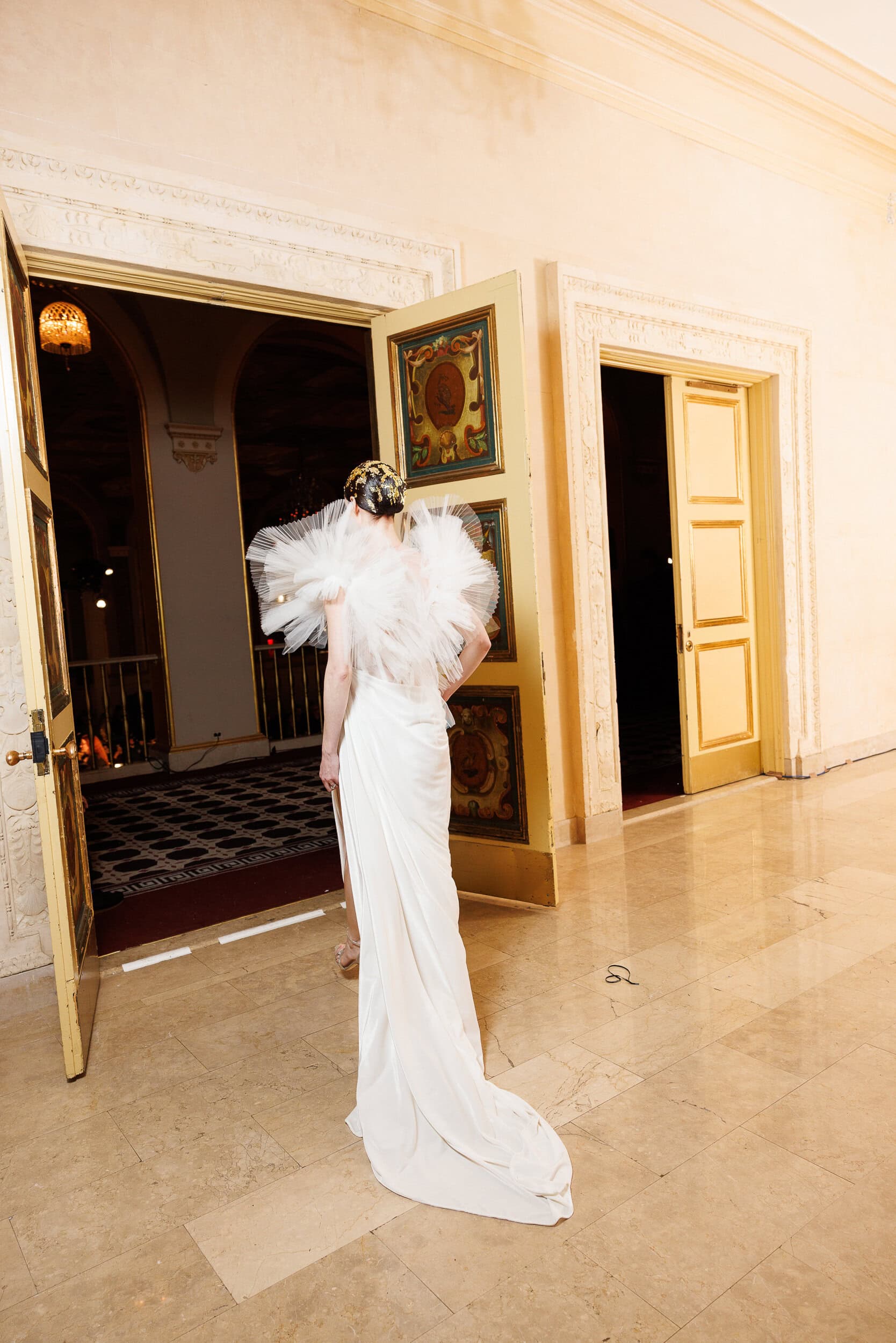 Christian Siriano  Fall 2024 Fashion Show Backstage