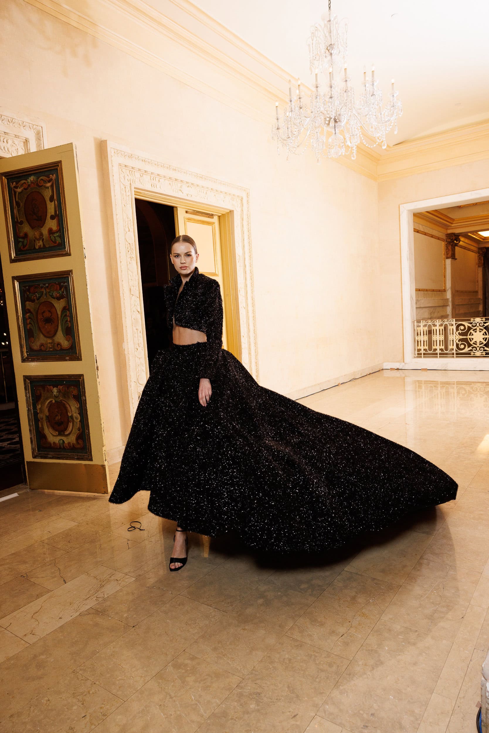 Christian Siriano  Fall 2024 Fashion Show Backstage