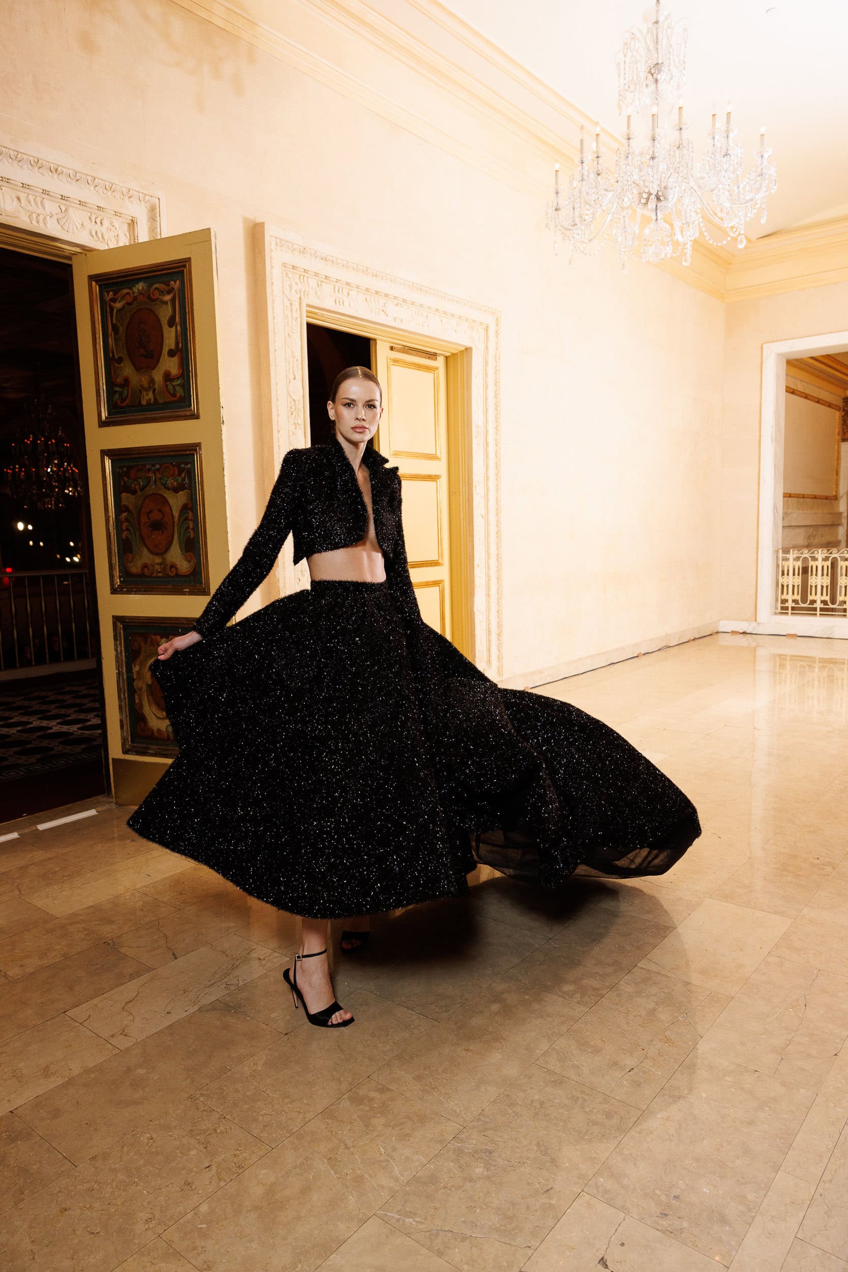 Christian Siriano  Fall 2024 Fashion Show Backstage