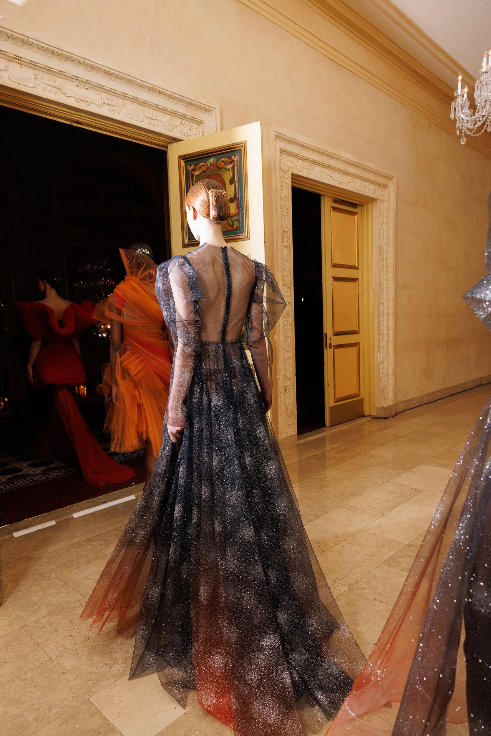 Christian Siriano  Fall 2024 Fashion Show Backstage