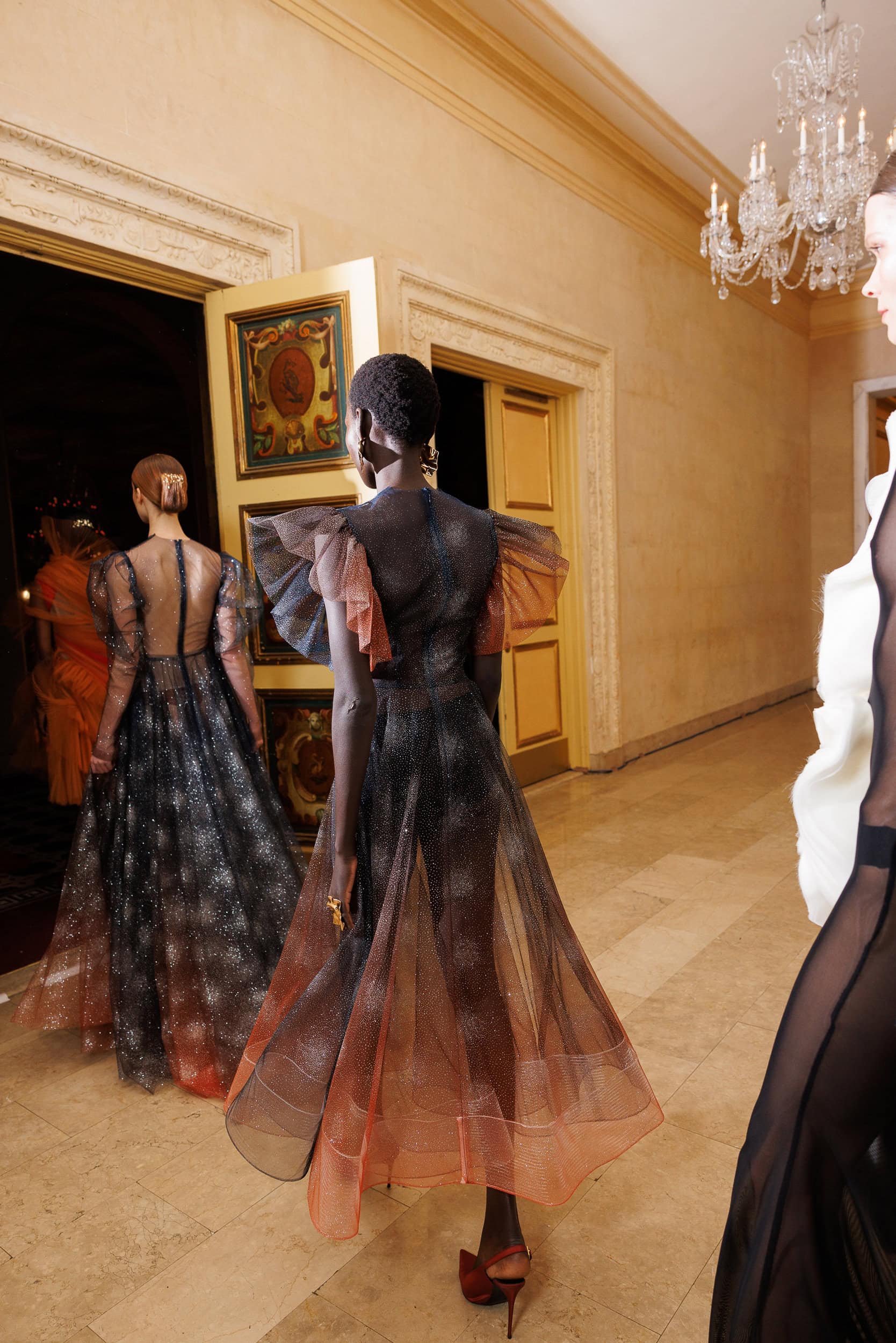 Christian Siriano  Fall 2024 Fashion Show Backstage