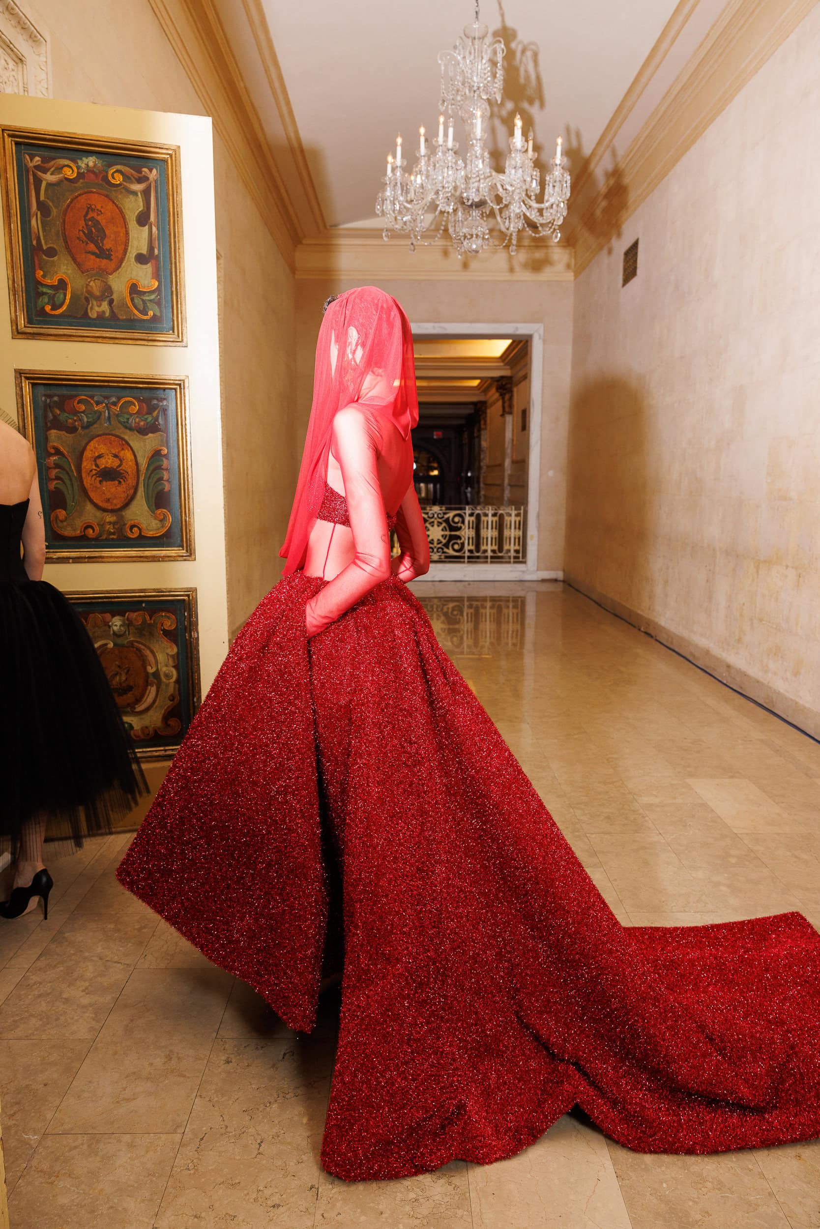 Christian Siriano  Fall 2024 Fashion Show Backstage