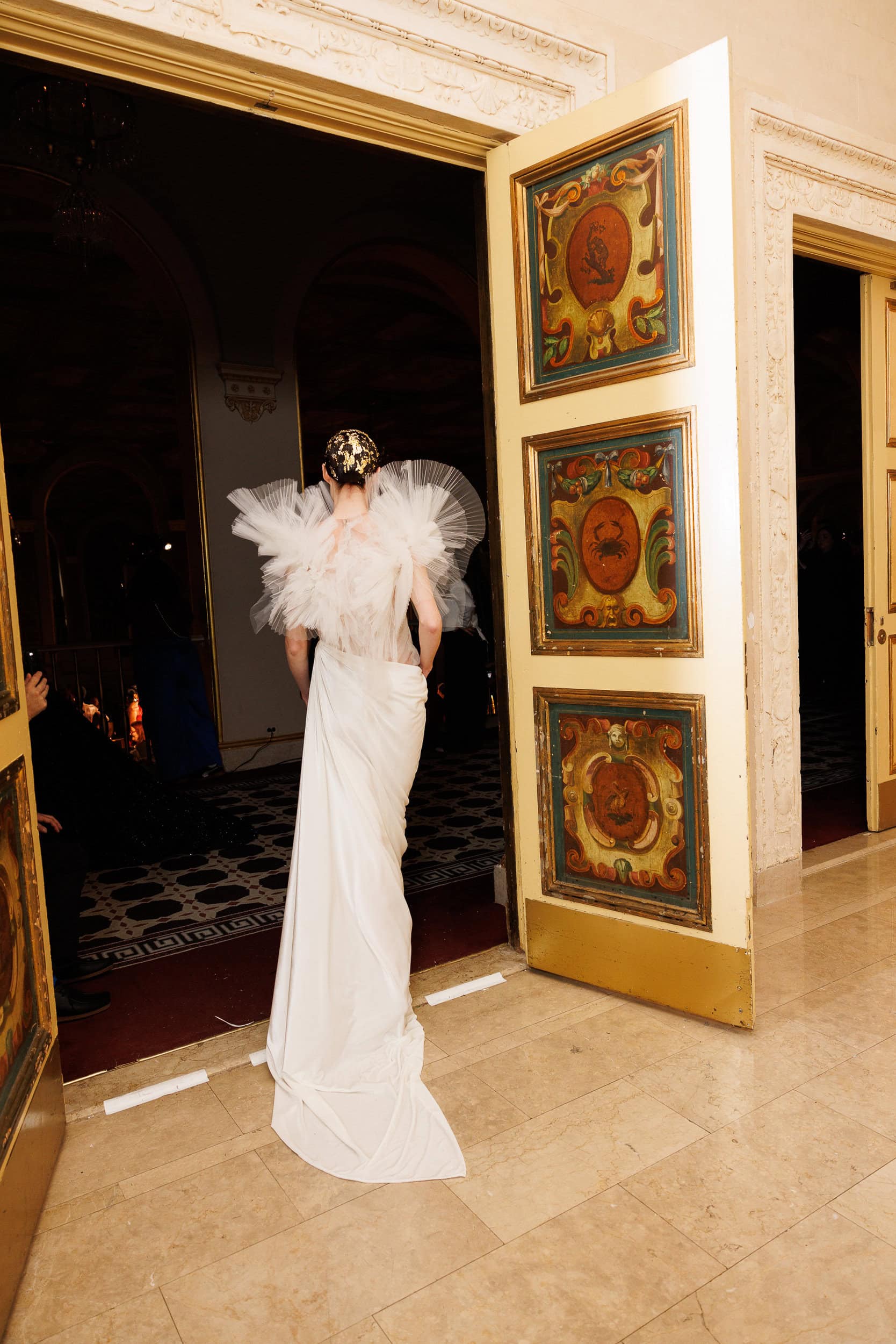 Christian Siriano  Fall 2024 Fashion Show Backstage