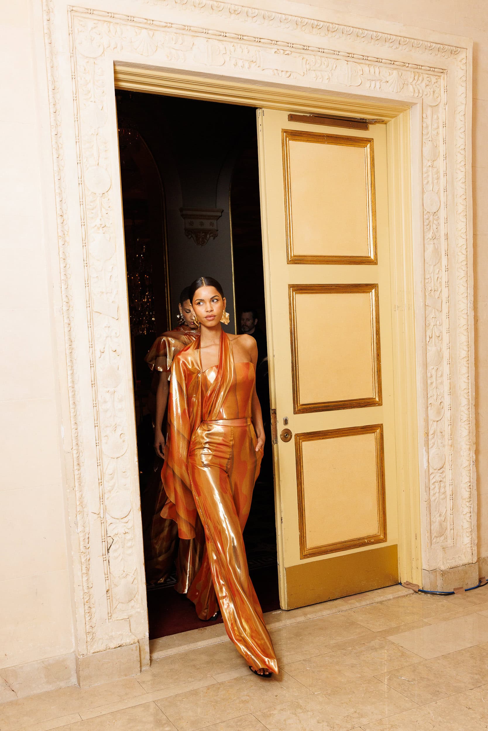 Christian Siriano  Fall 2024 Fashion Show Backstage