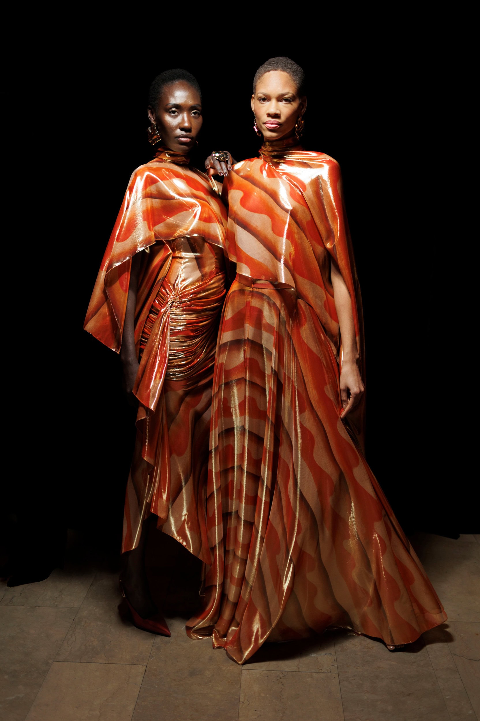 Christian Siriano  Fall 2024 Fashion Show Backstage