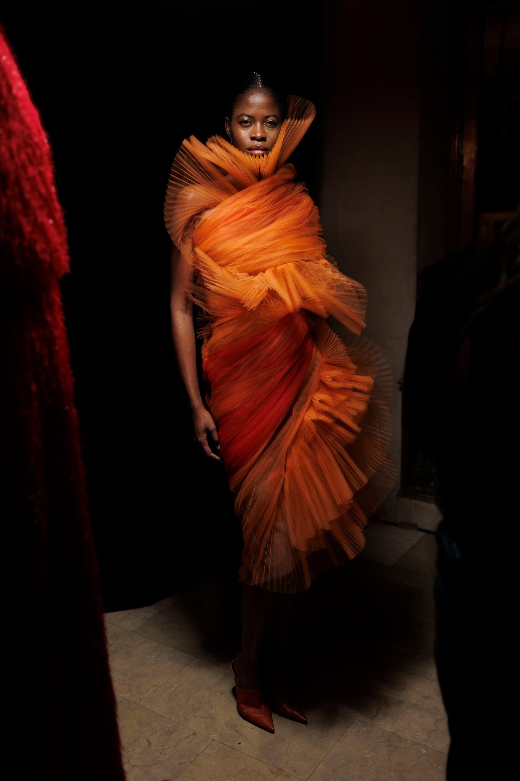 Christian Siriano  Fall 2024 Fashion Show Backstage