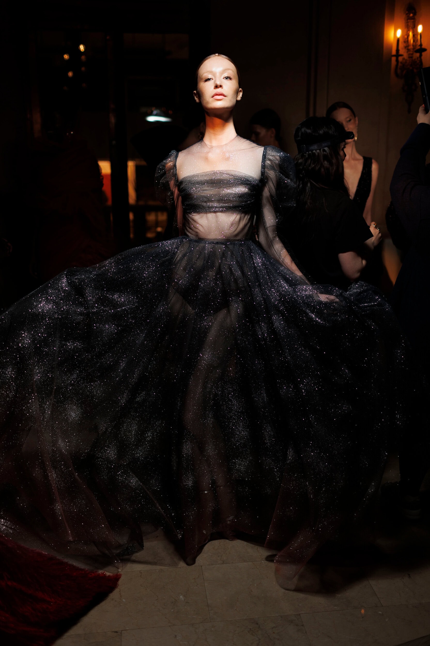 Christian Siriano  Fall 2024 Fashion Show Backstage
