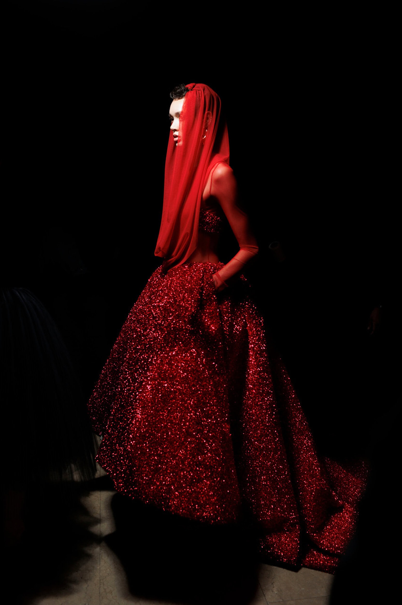 Christian Siriano  Fall 2024 Fashion Show Backstage