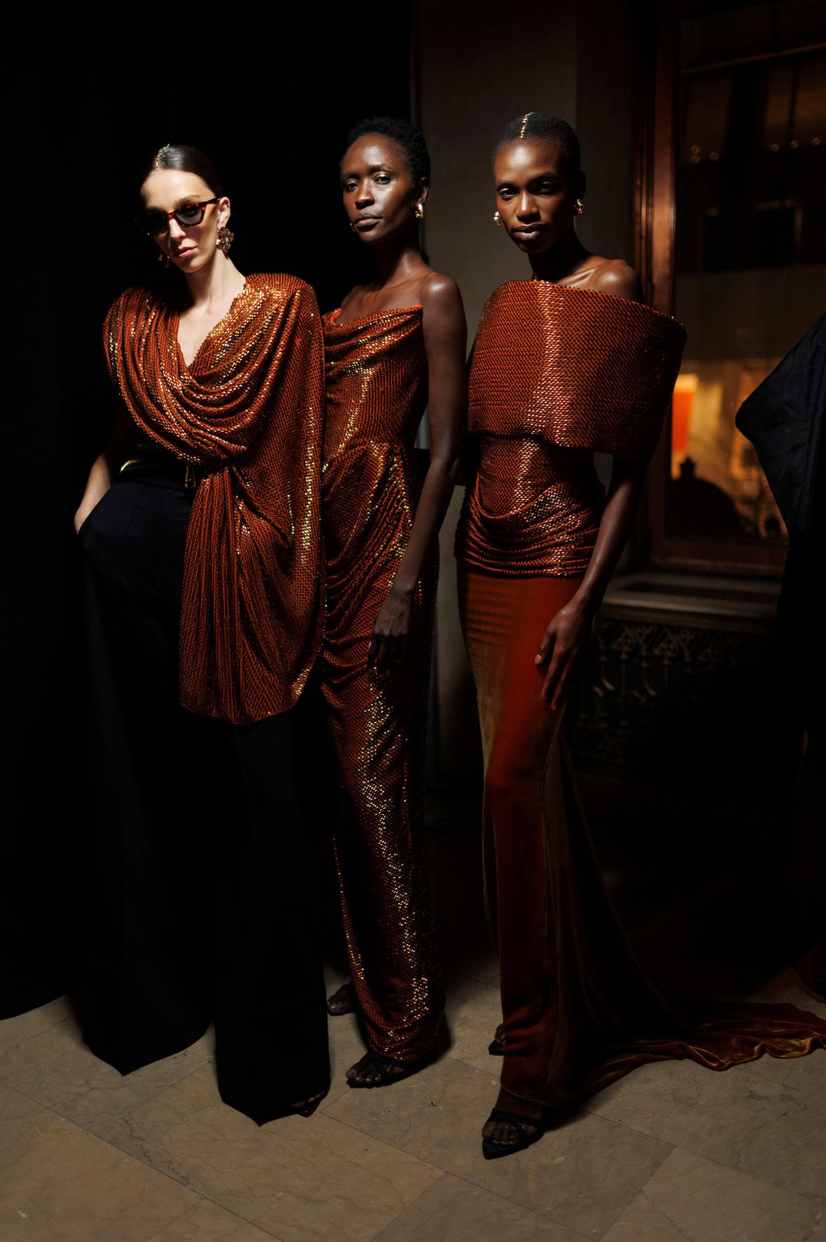 Christian Siriano  Fall 2024 Fashion Show Backstage