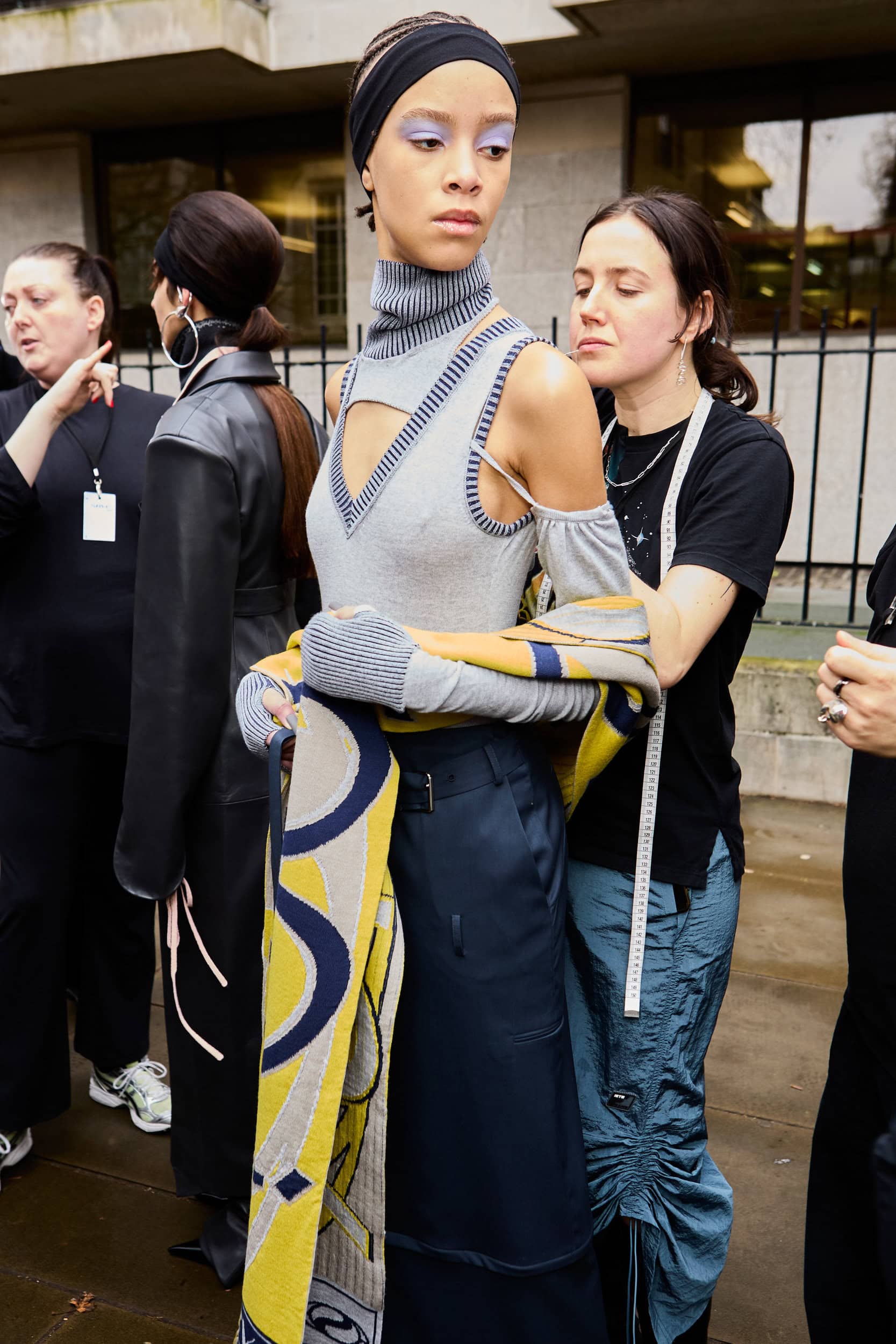 Srvc  Fall 2024 Fashion Show Backstage