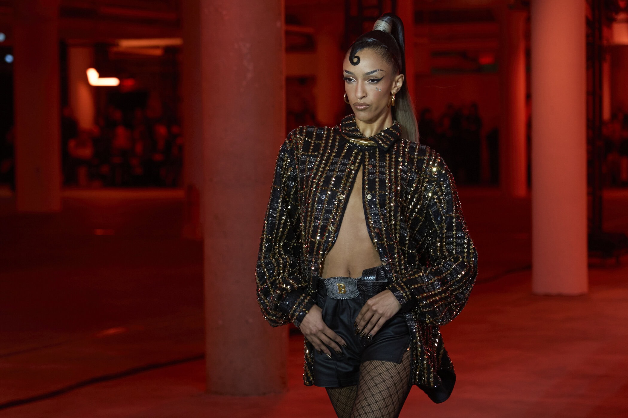 The Blonds  Fall 2024 Fashion Show Atmosphere