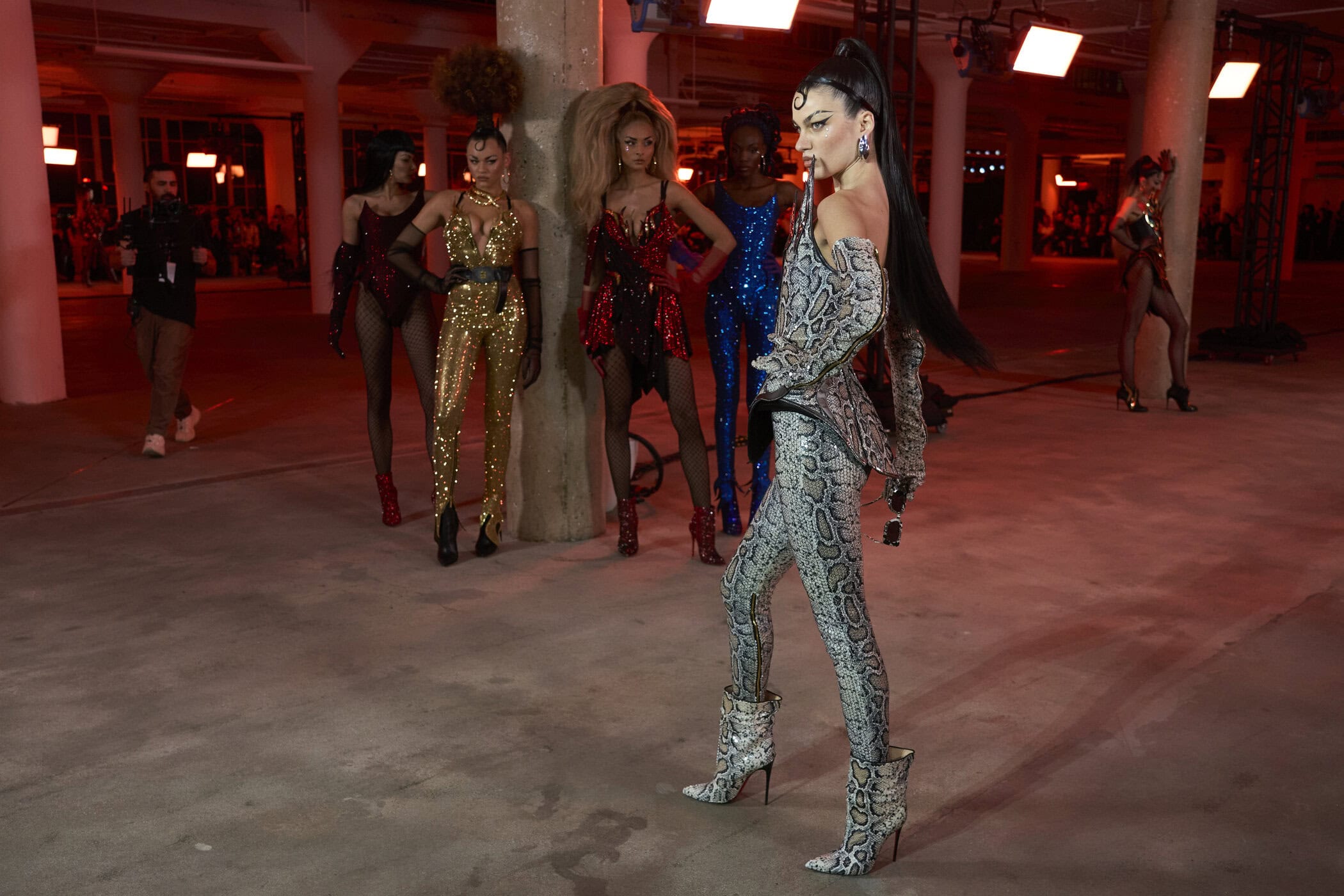 The Blonds  Fall 2024 Fashion Show Atmosphere