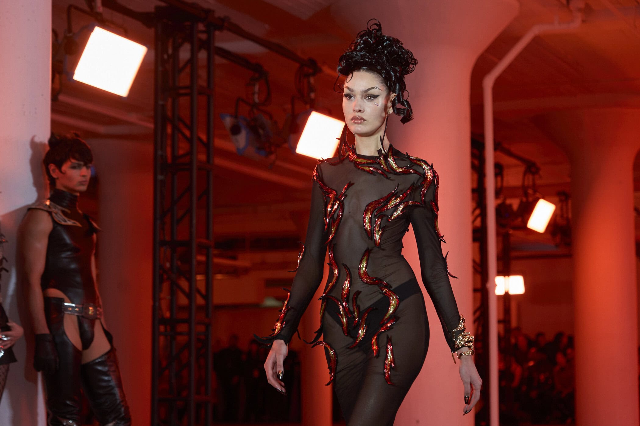 The Blonds  Fall 2024 Fashion Show Atmosphere