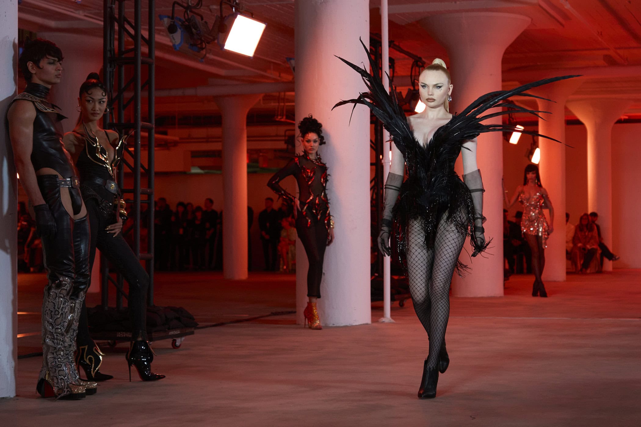 The Blonds  Fall 2024 Fashion Show Atmosphere
