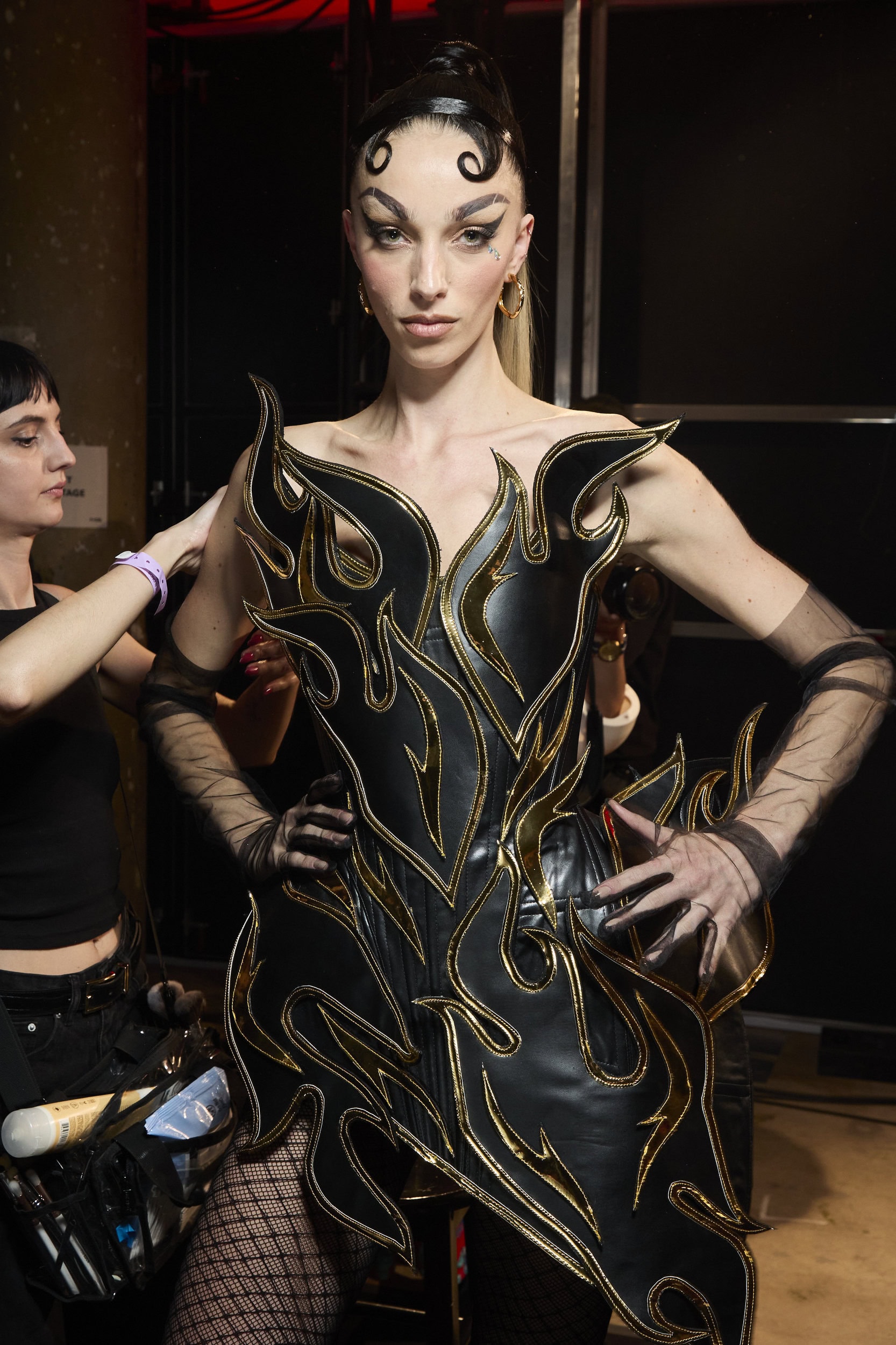 The Blonds  Fall 2024 Fashion Show Backstage