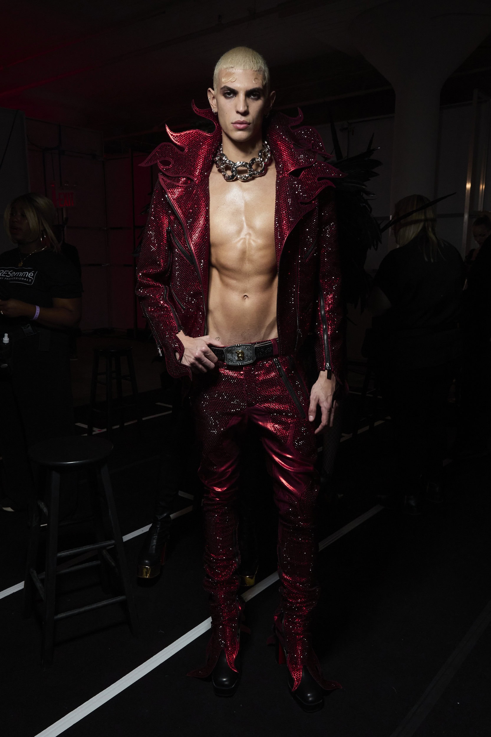 The Blonds  Fall 2024 Fashion Show Backstage