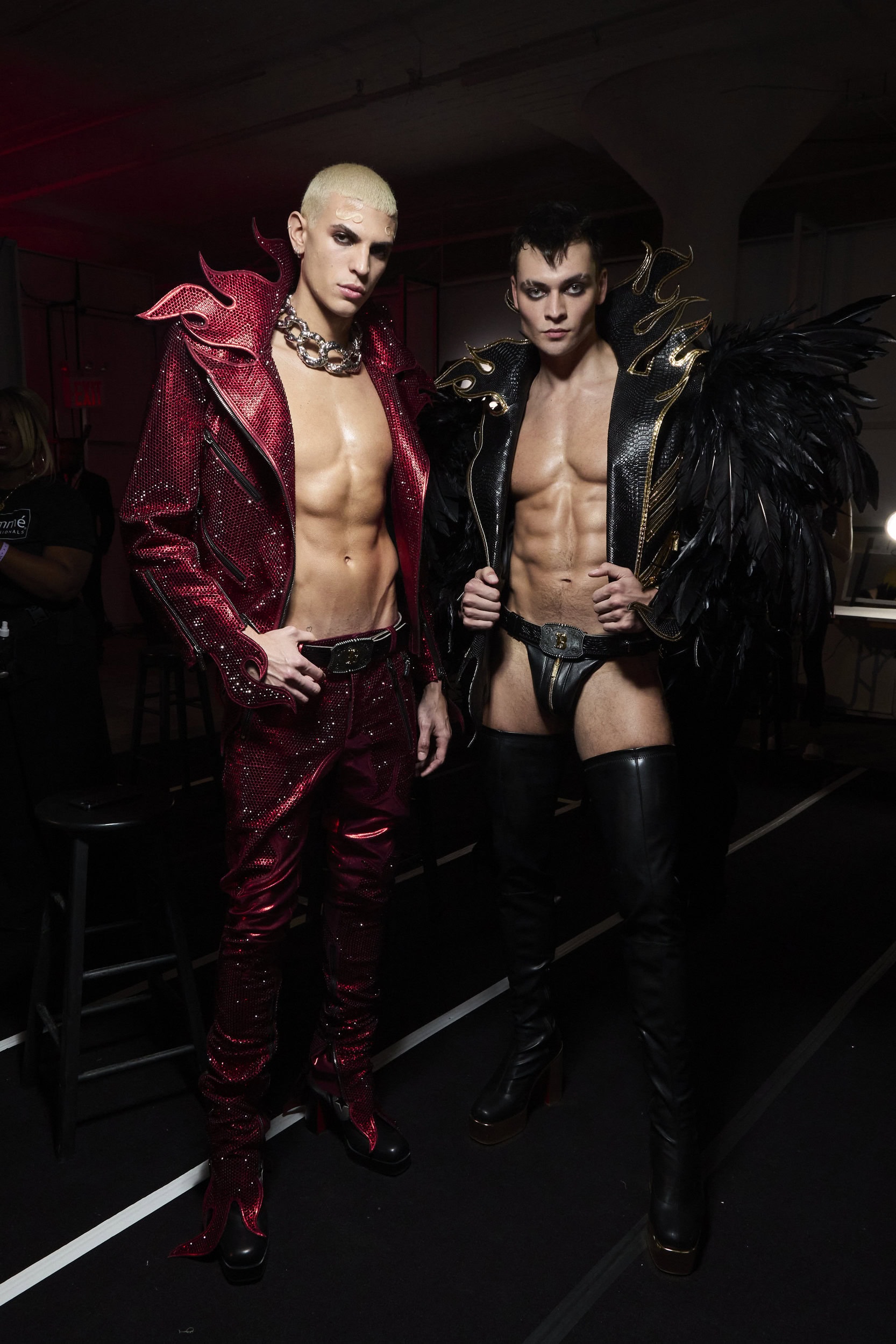 The Blonds  Fall 2024 Fashion Show Backstage