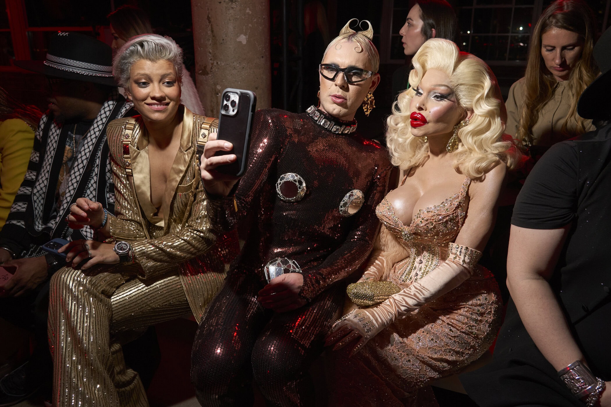 The Blonds  Fall 2024 Fashion Show Front Row