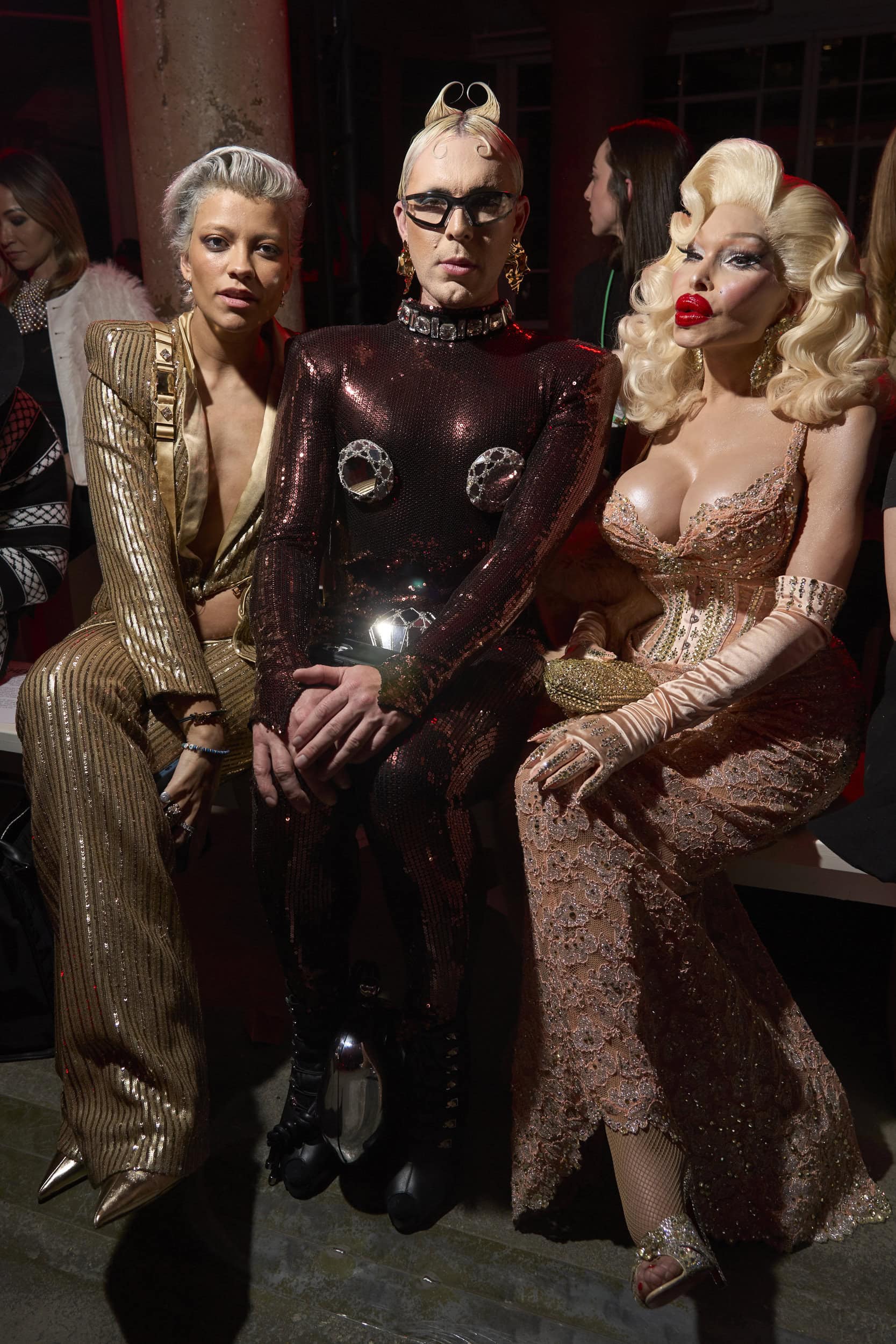 The Blonds  Fall 2024 Fashion Show Front Row