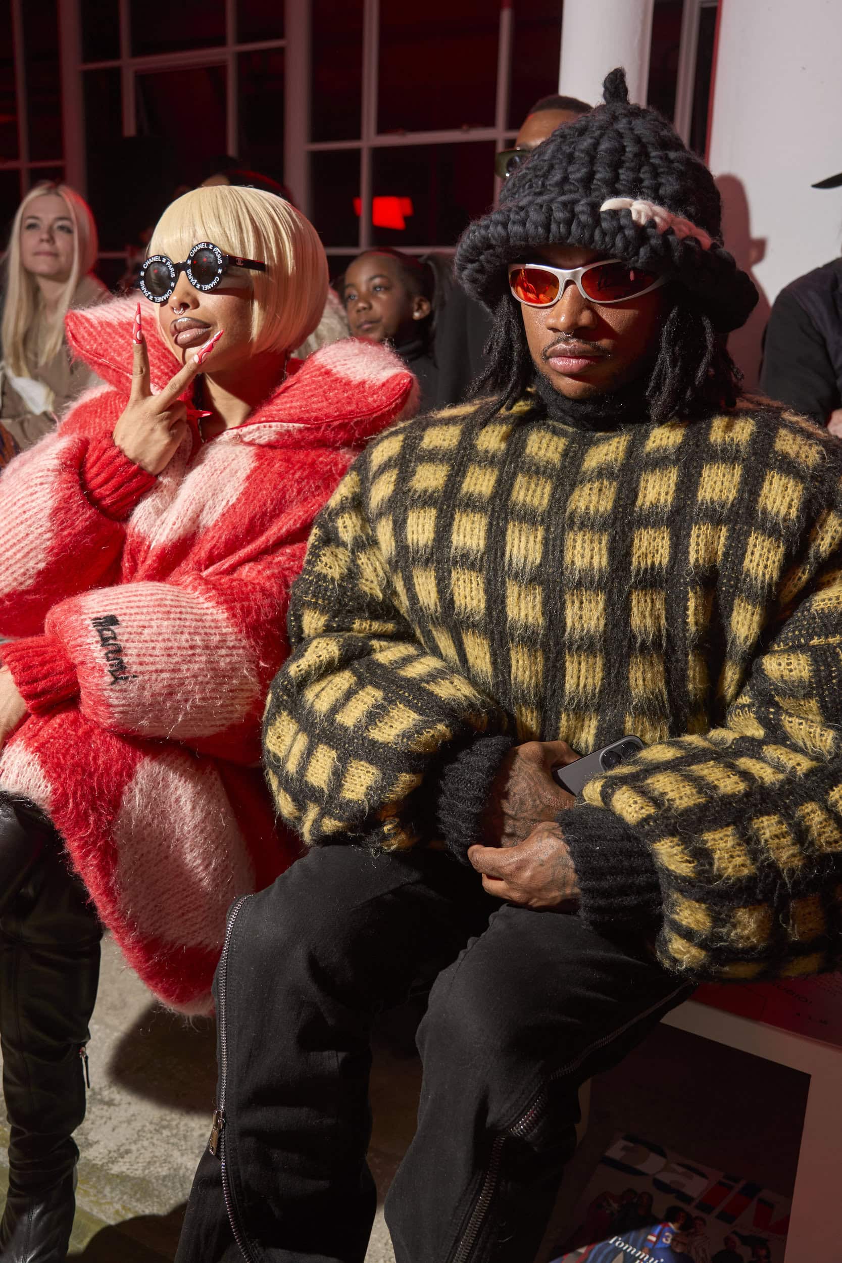 The Blonds  Fall 2024 Fashion Show Front Row