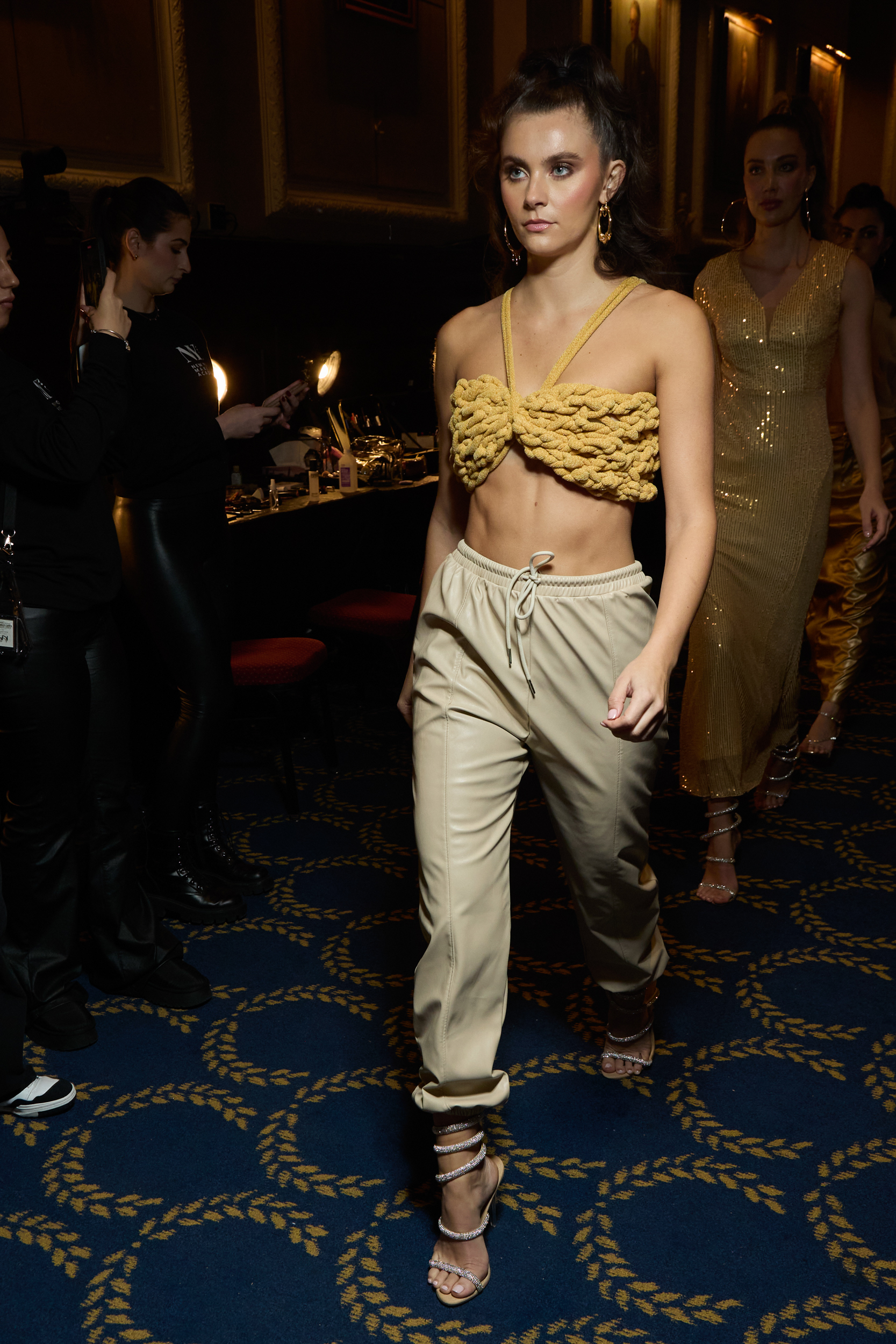 Tiffany Brown Designs  Fall 2024 Fashion Show Backstage