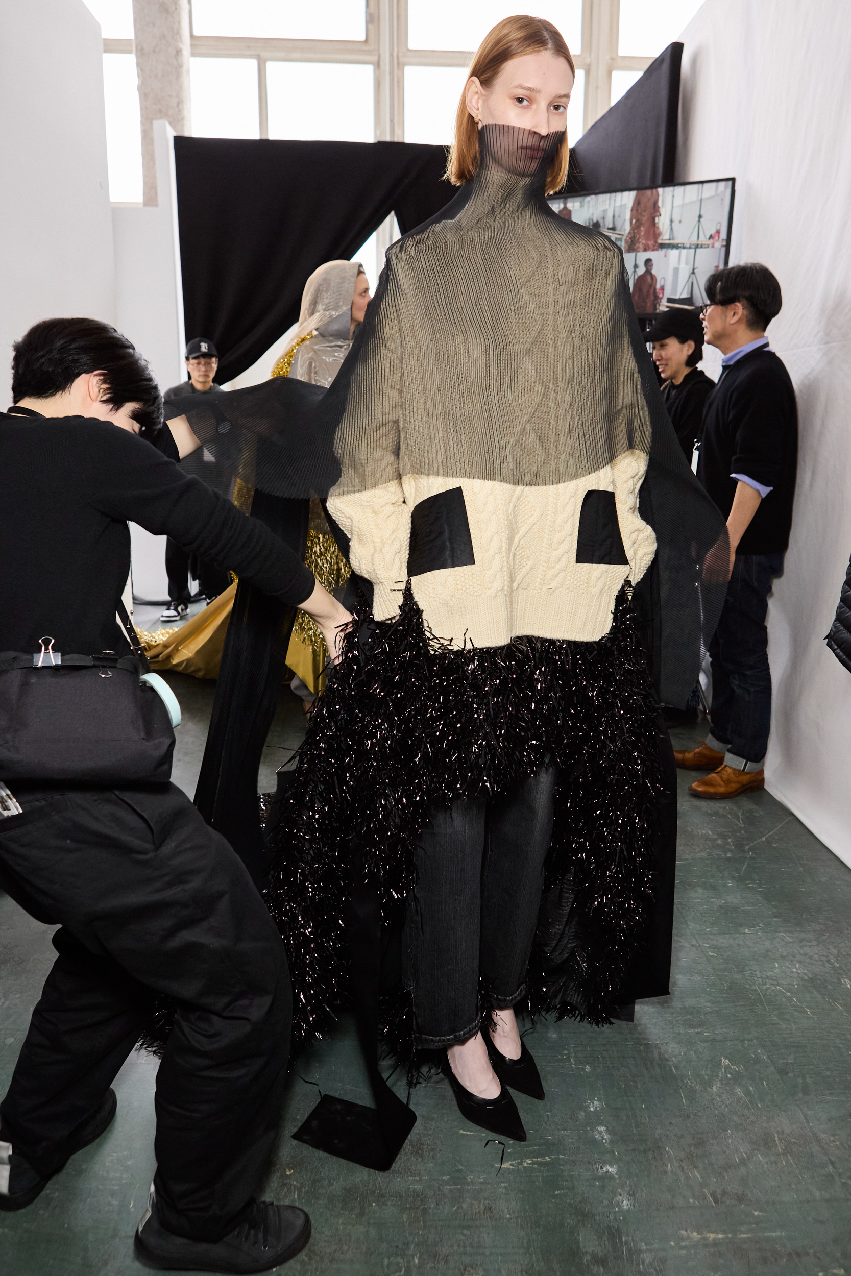 Undercover  Fall 2024 Fashion Show Backstage