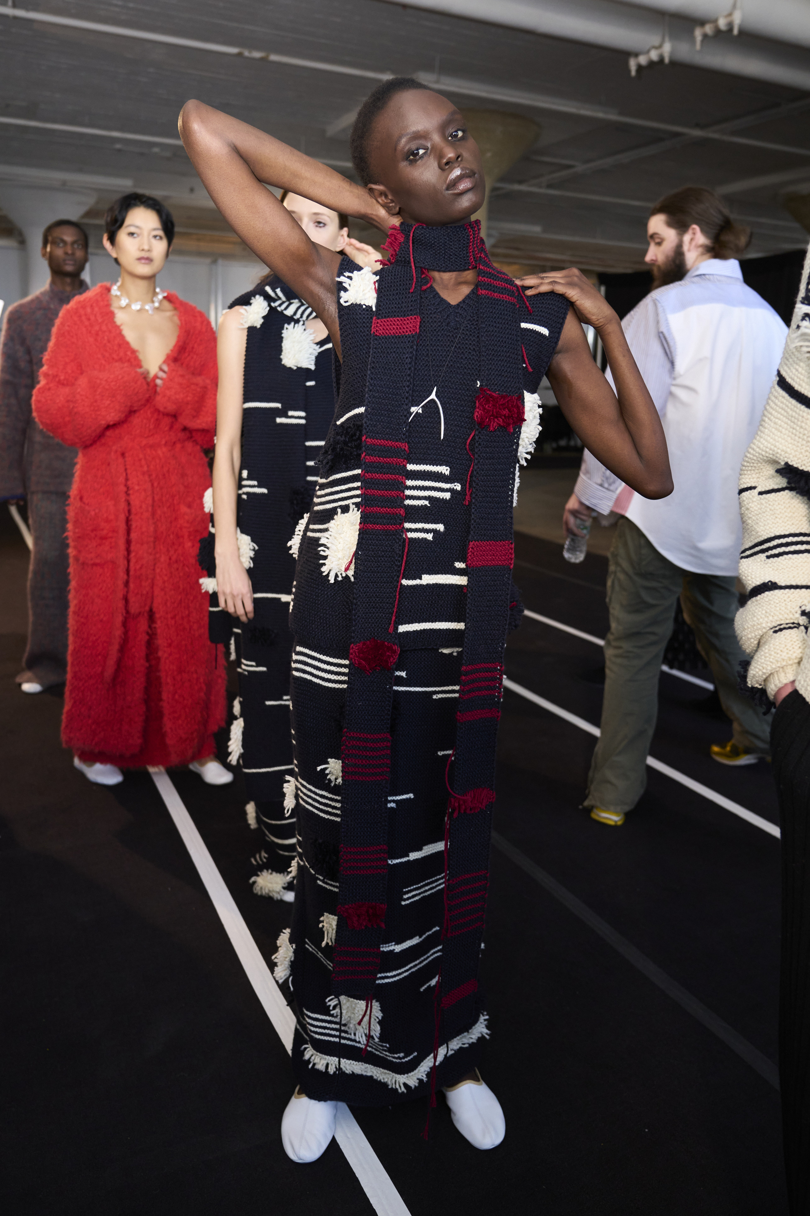 Zankov  Fall 2024 Fashion Show Backstage