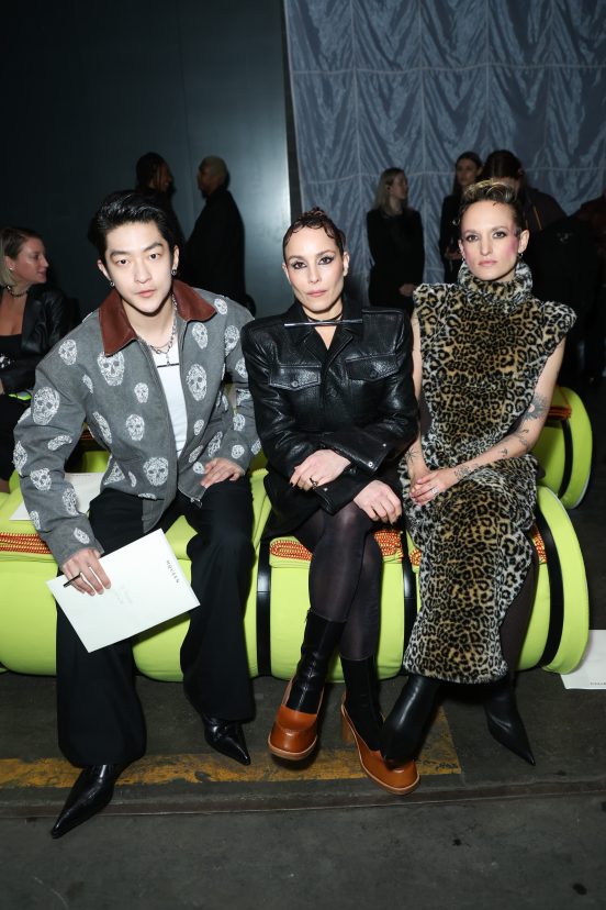 Alexander McQueen Fall 2024 Fashion Show Celebrities Front Row