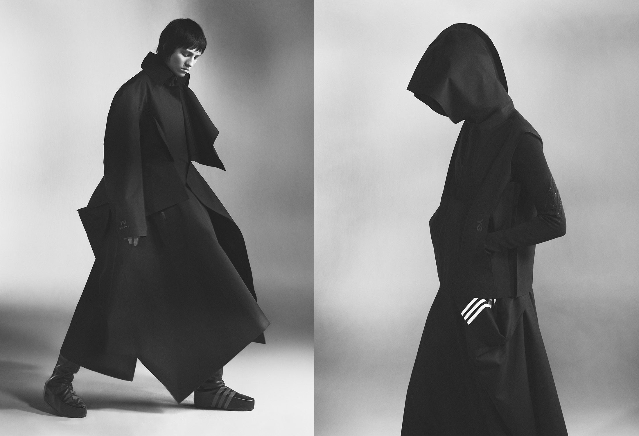 Adidas and Yohji Yamamoto Collaborates for second Y-3 Atelier Collection
