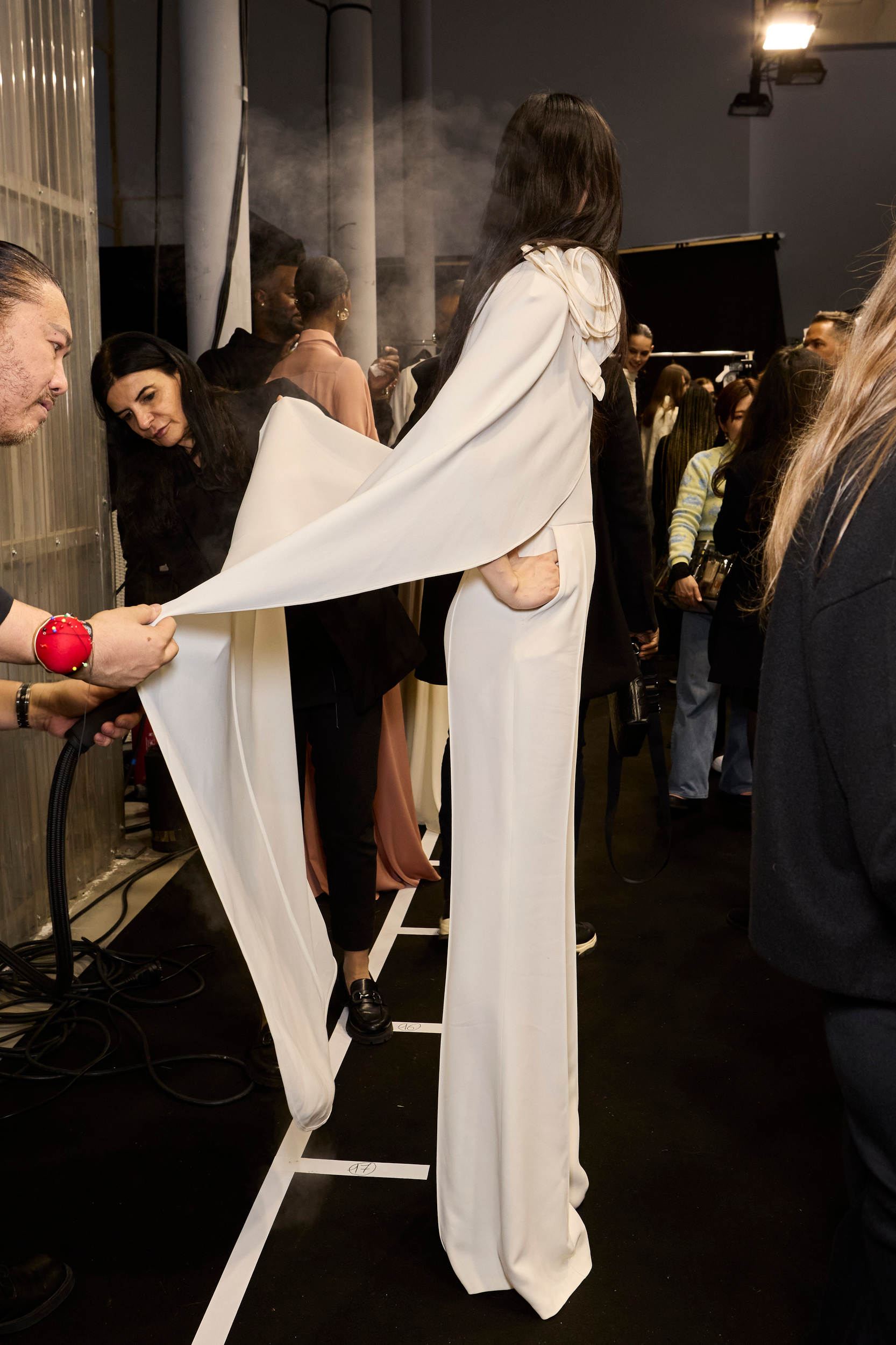 Elie Saab  Fall 2024 Fashion Show Backstage