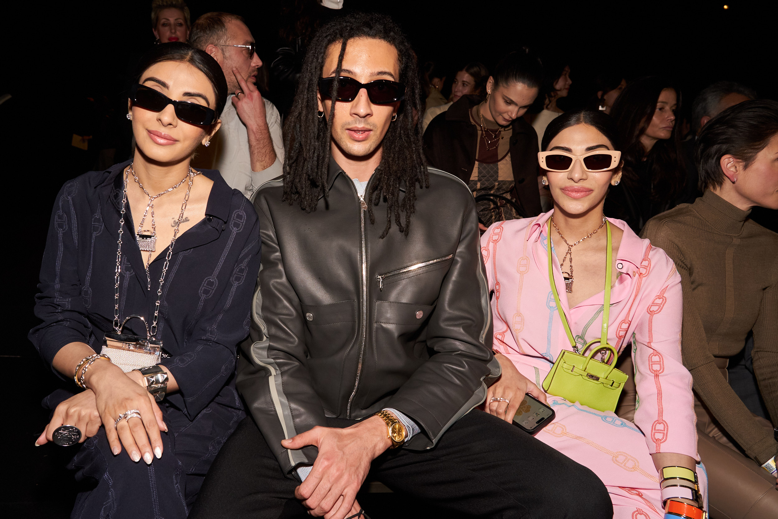 Hermes  Fall 2024 Fashion Show Front Row