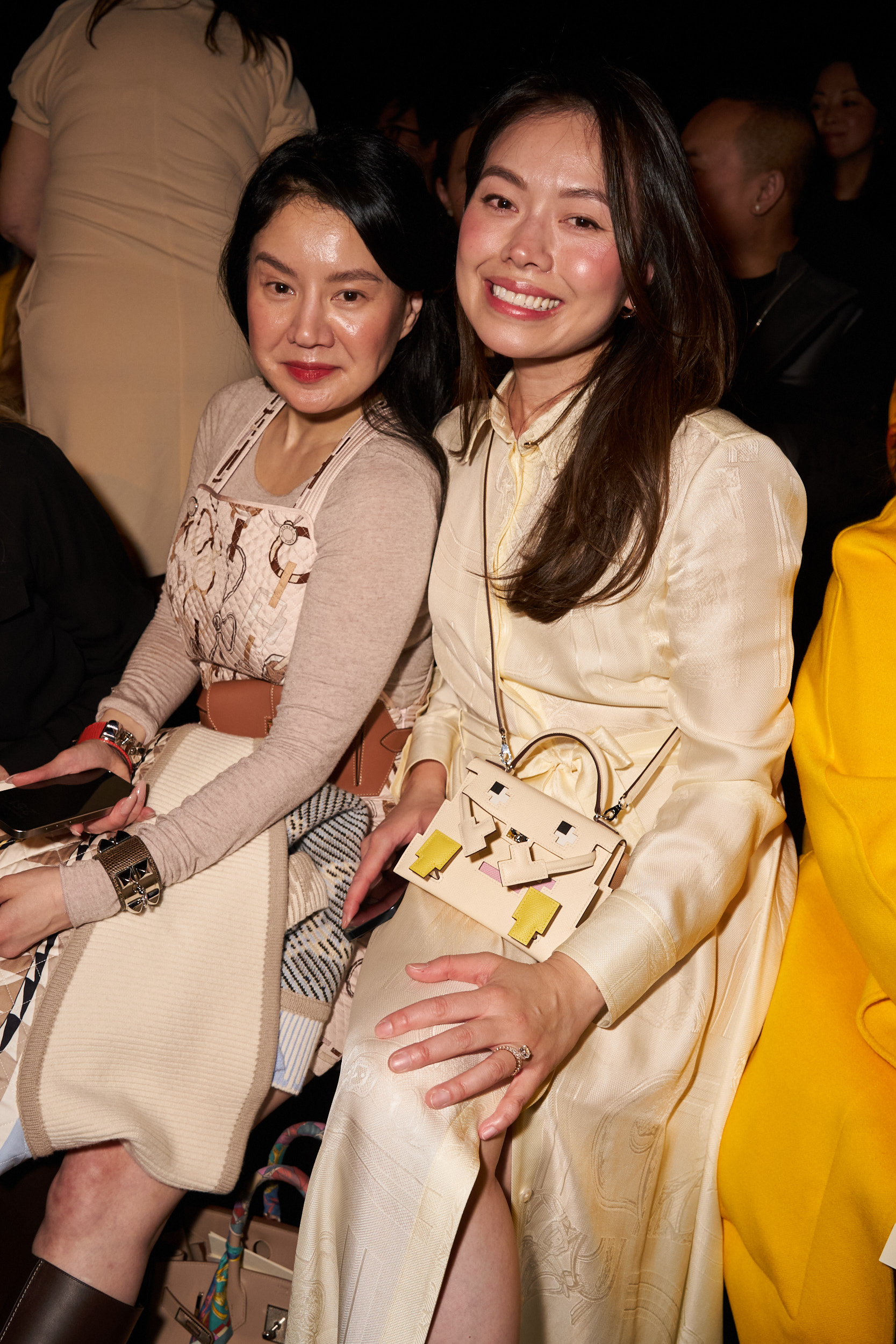 Hermes  Fall 2024 Fashion Show Front Row