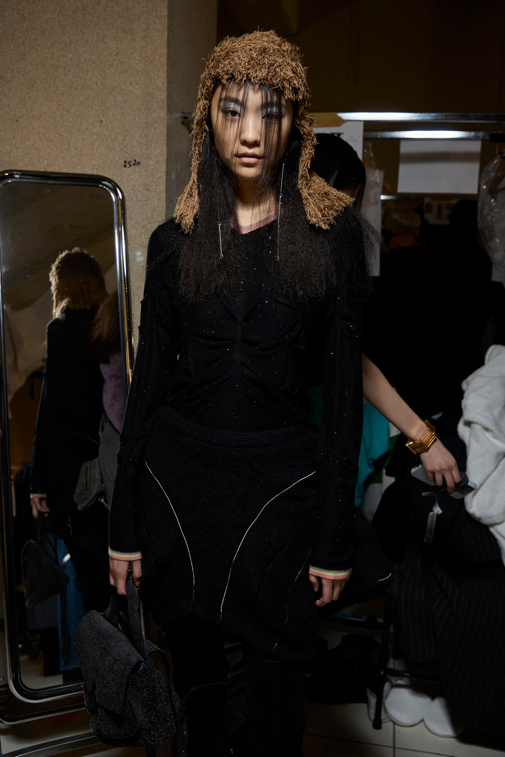 Kiko Kostadinov  Fall 2024 Fashion Show Backstage