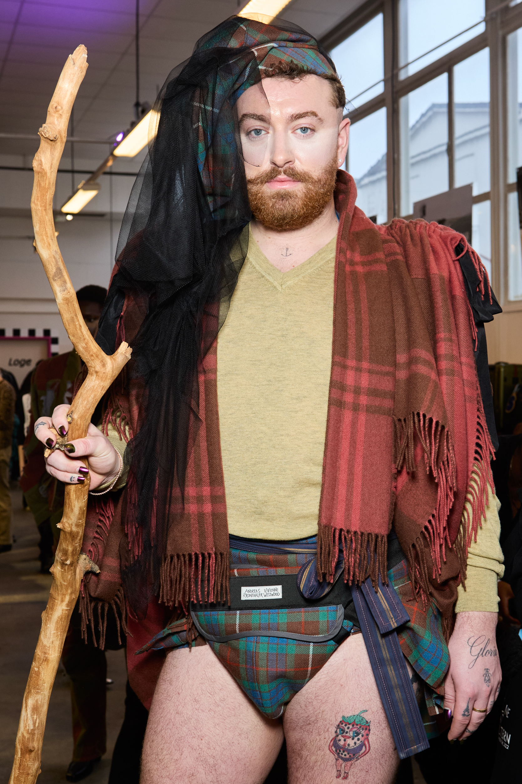 Andreas Kronthaler For Vivienne Westwood  Fall 2024 Fashion Show Backstage