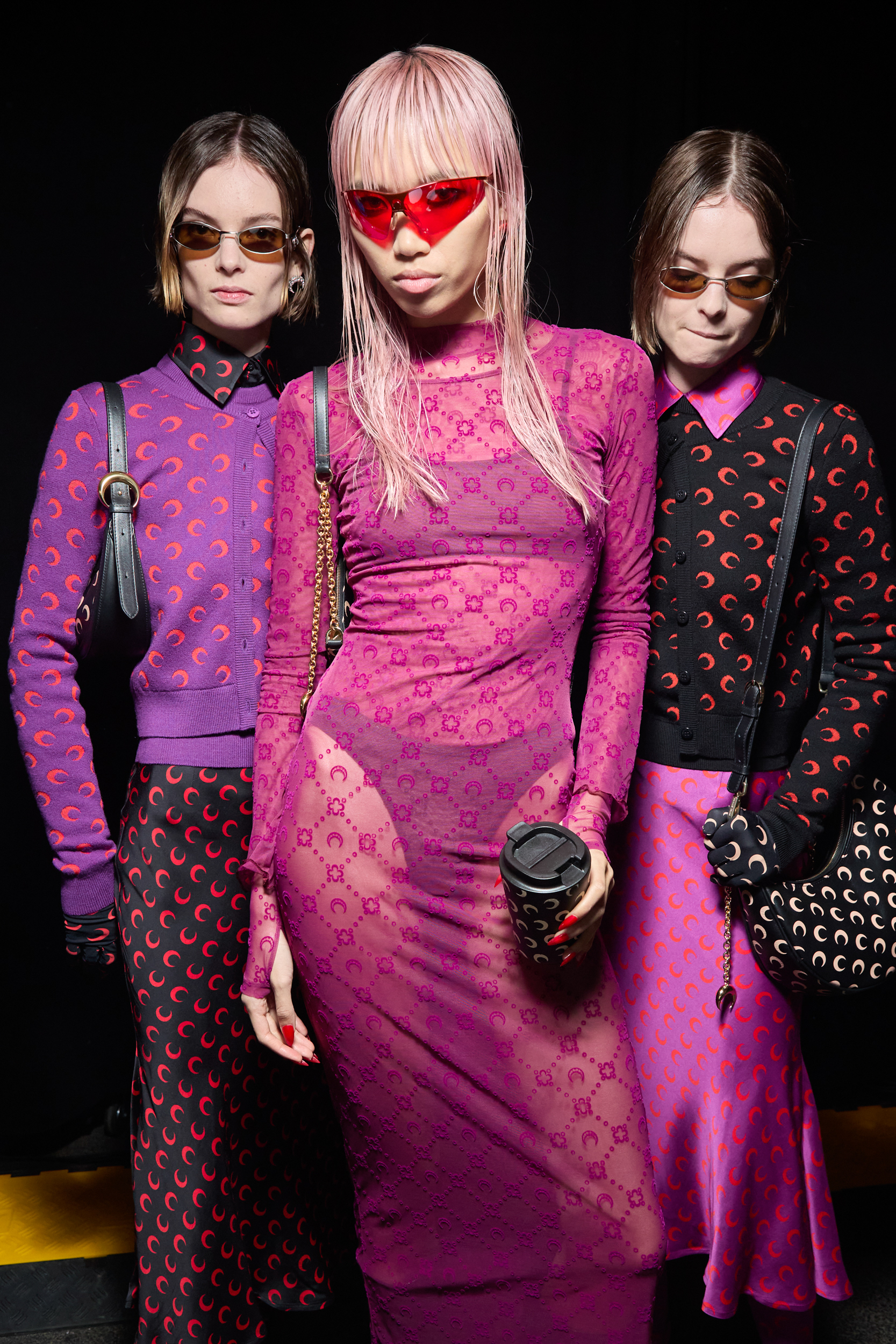 Marine Serre  Fall 2024 Fashion Show Backstage