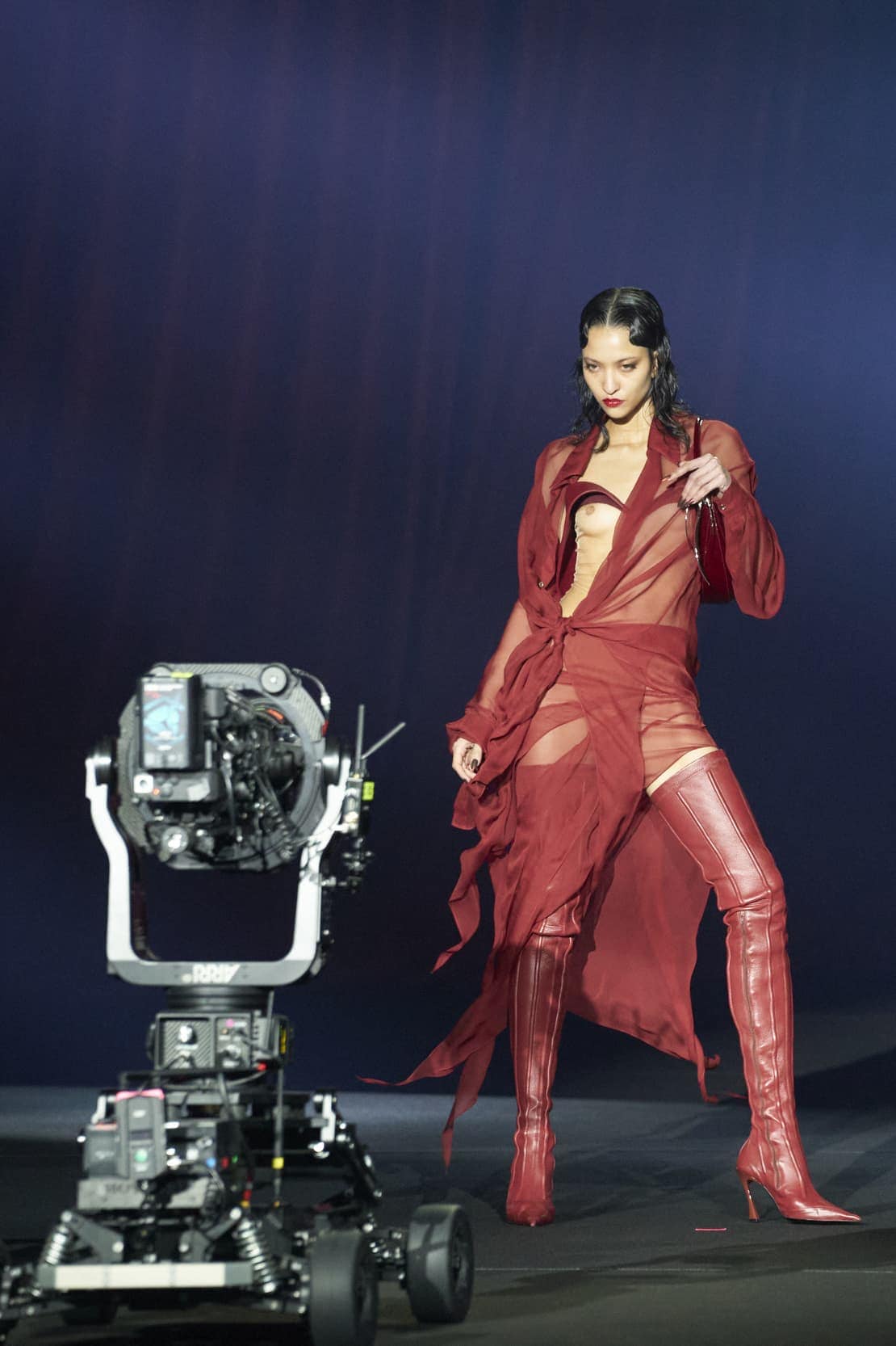 Mugler Fall 2024 Fashion Show Atmosphere