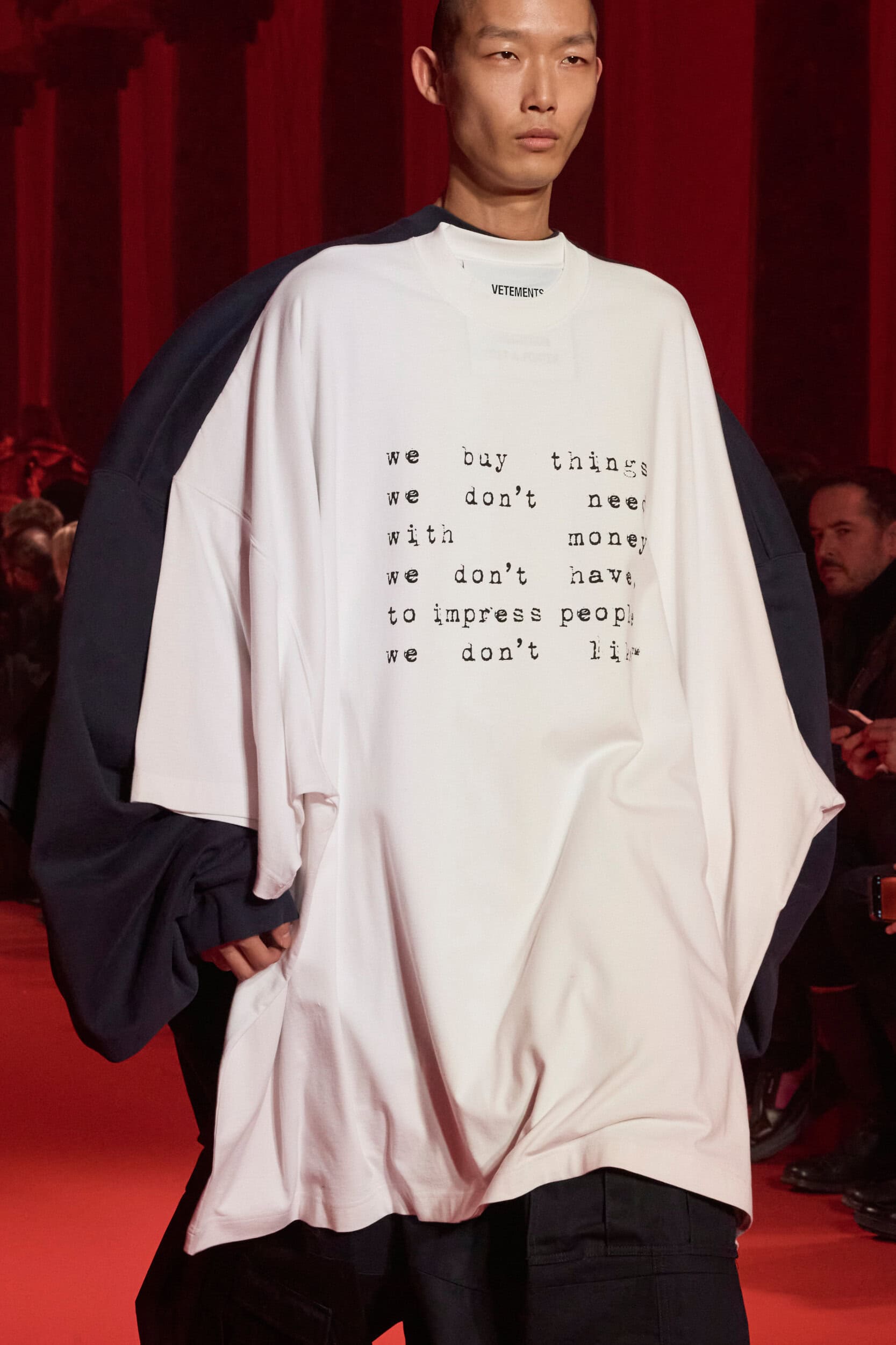 Vetements  Fall 2024 Fashion Show Details