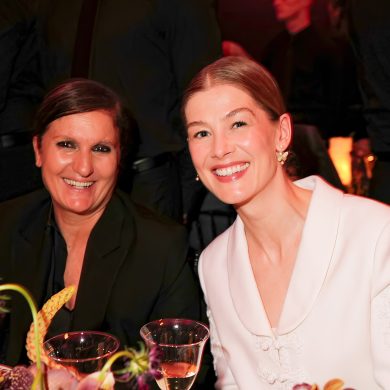 Dior Presents 2024 Brooklyn Artists Ball Rosemund Pike and Maria Grazia Chuiri