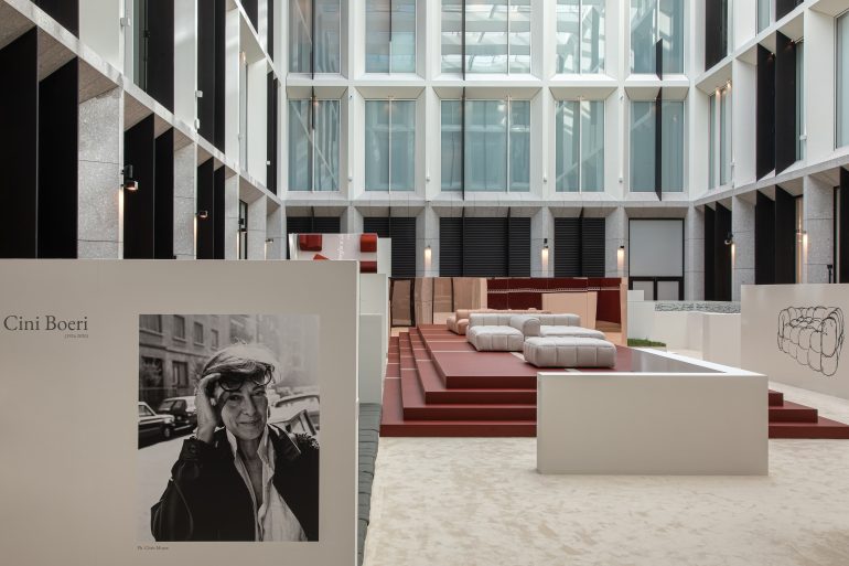 Loro Piana Honors Cini Boeri with Installation During Milan Design Week