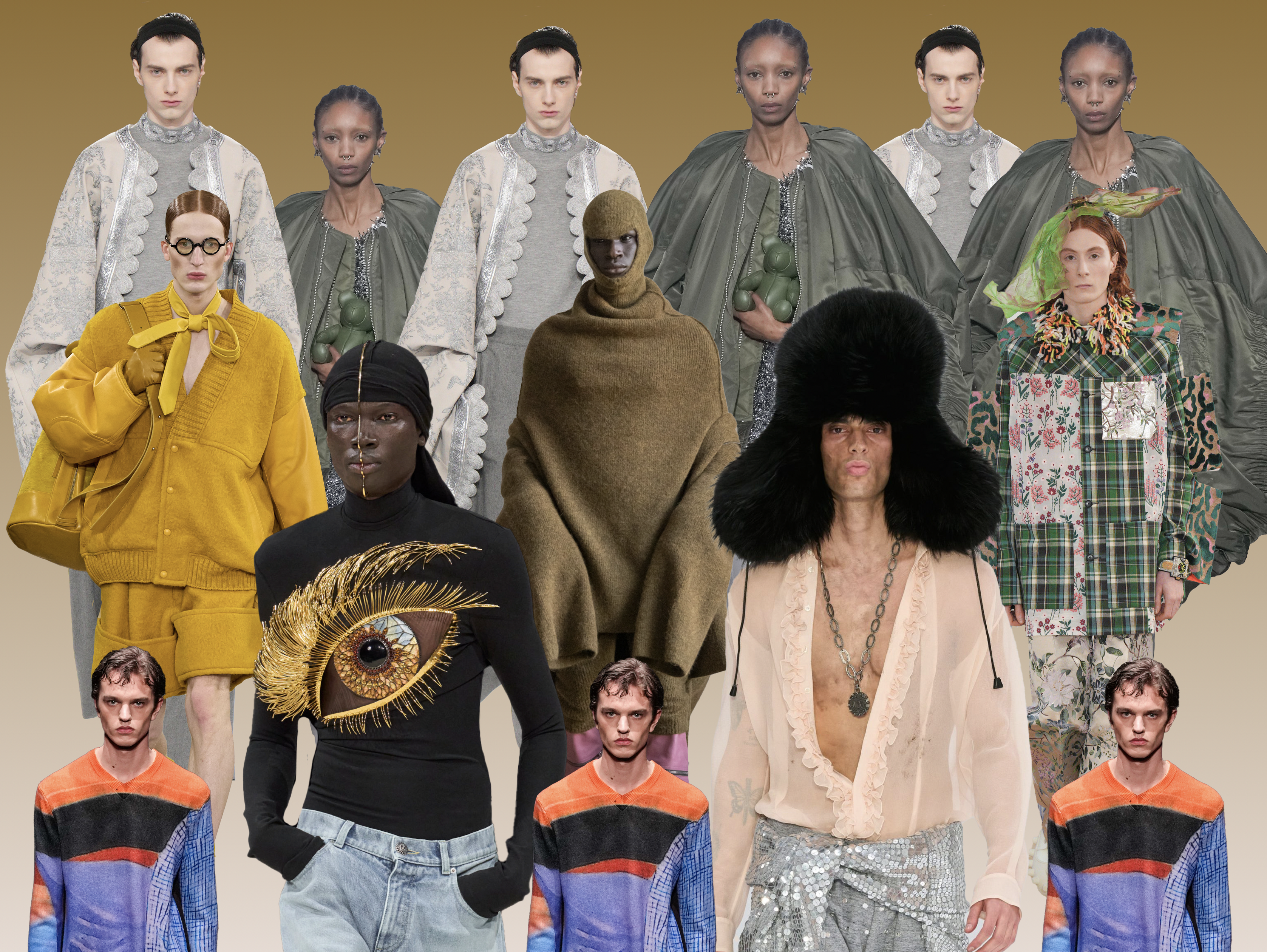 Fall 2024 Mens Fashion Trend - The Non-Conformists