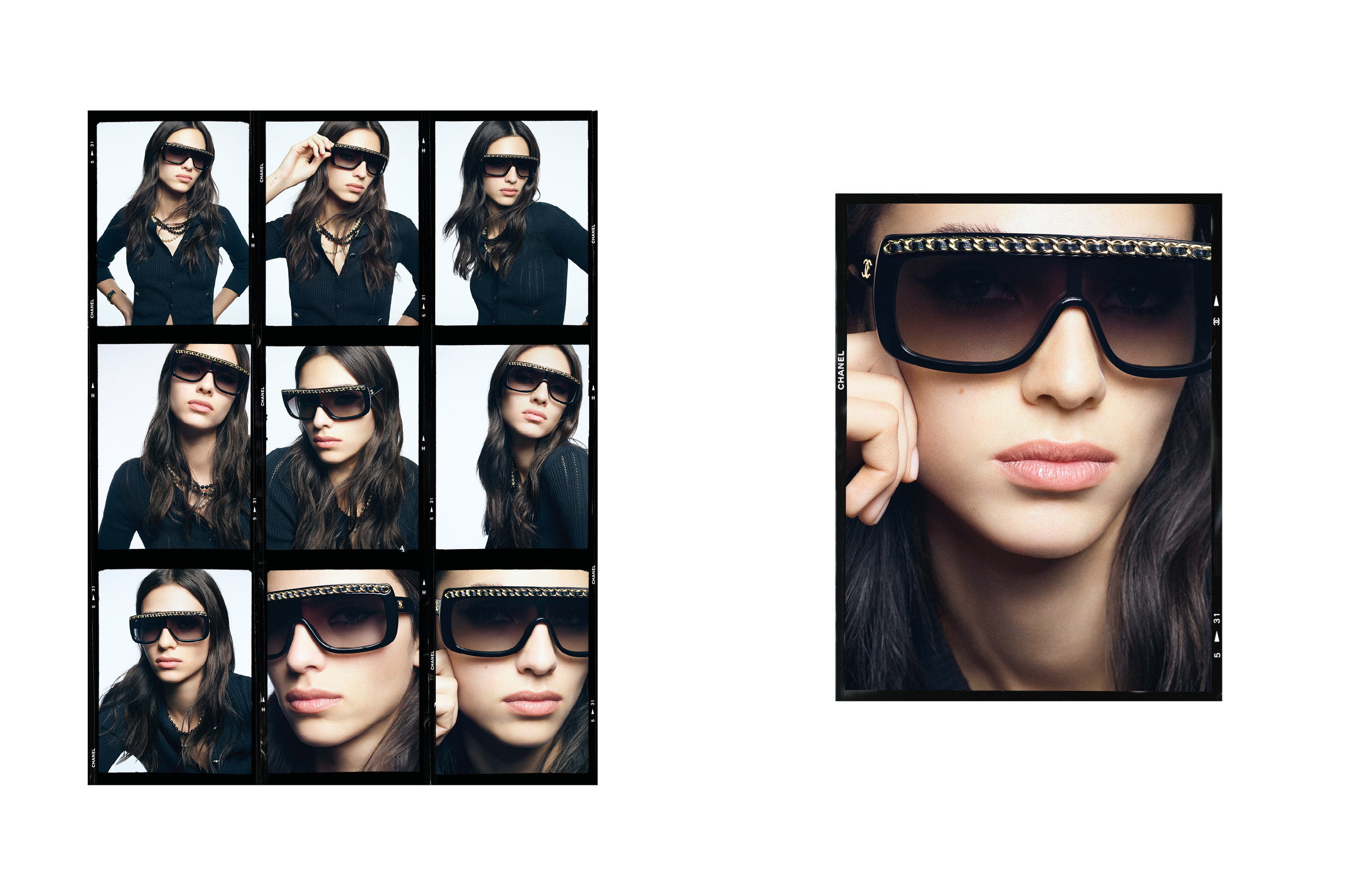 Chanel Spring 2024 'Eyewear' Ad Campaign