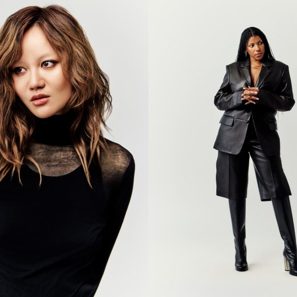 Helmut Lang Spring 2024 ad campaign photos by Huy Luong