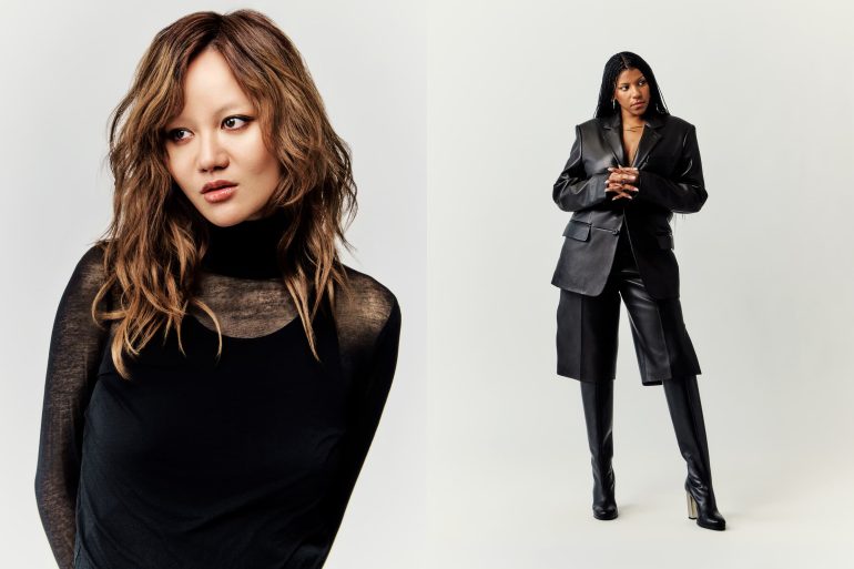 Helmut Lang Spring 2024 ad campaign photos by Huy Luong