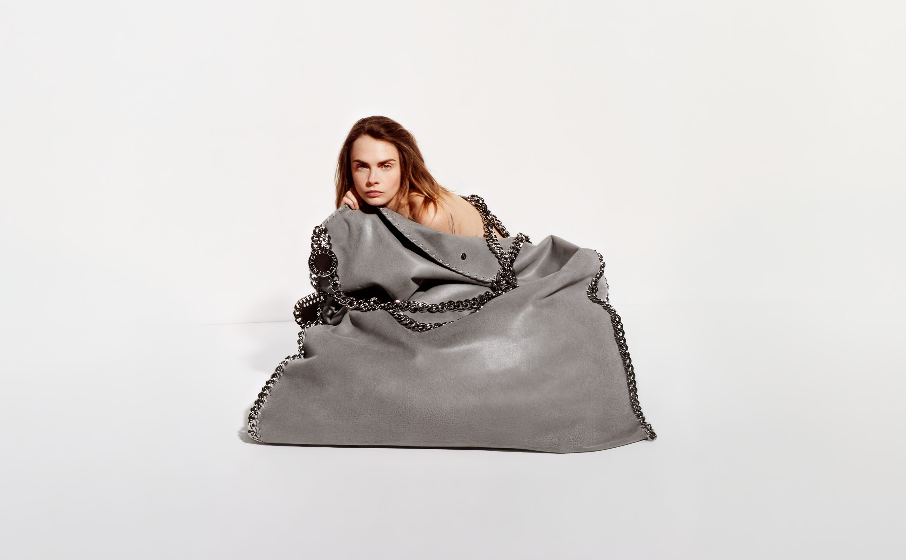 Stella McCartney Falabella Nude Cara Delevingne Campaign | The Impression