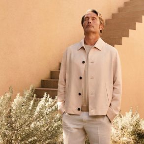 Zegna's Spring 2024 Campaign Stars the Iconic Mads Mikkelsen