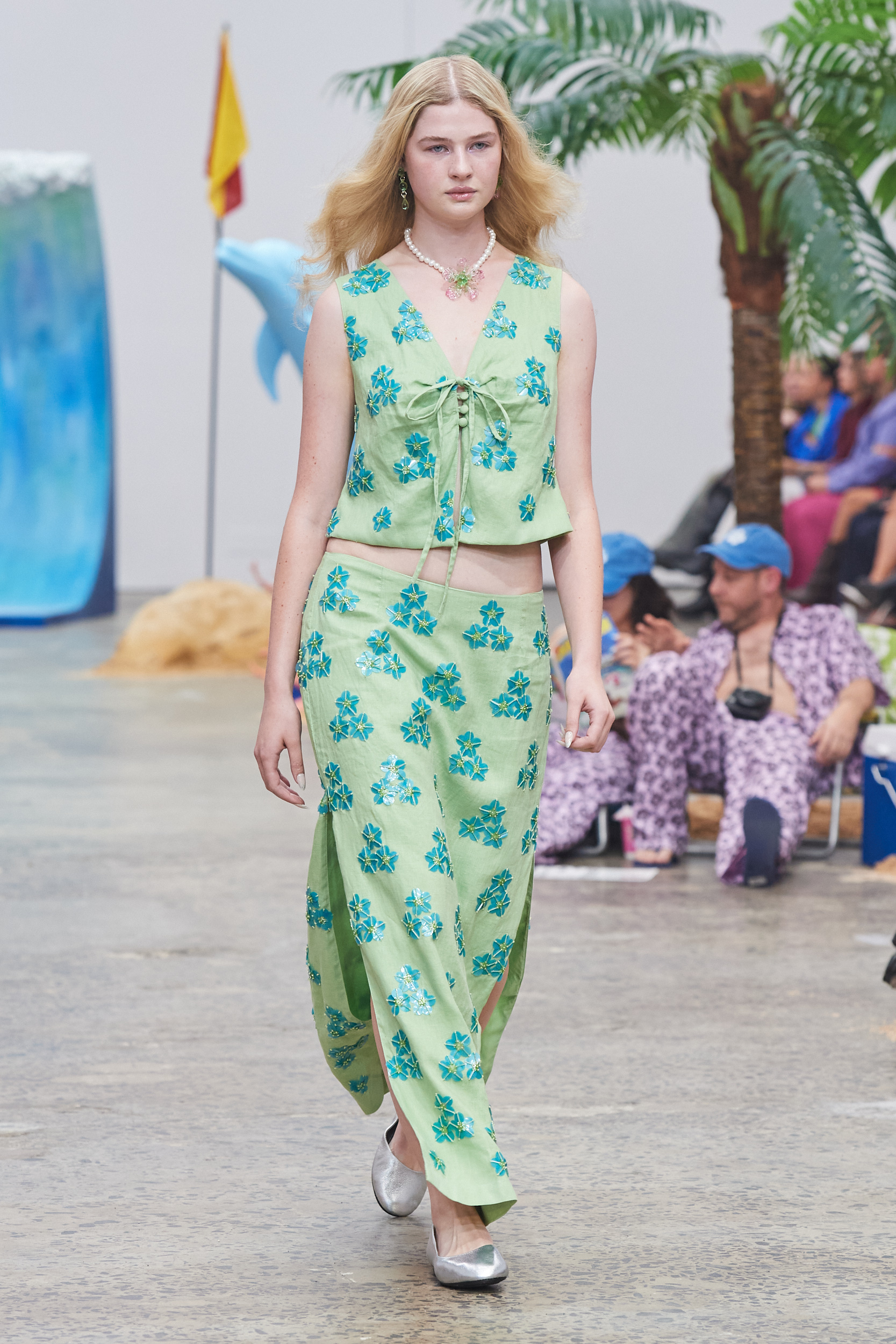 Emma Mulholland On Holiday  Resort 2025 Fashion Show 