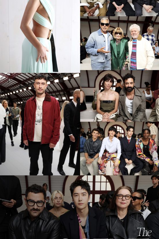 Celebrities Loewe Spring 25 mens show